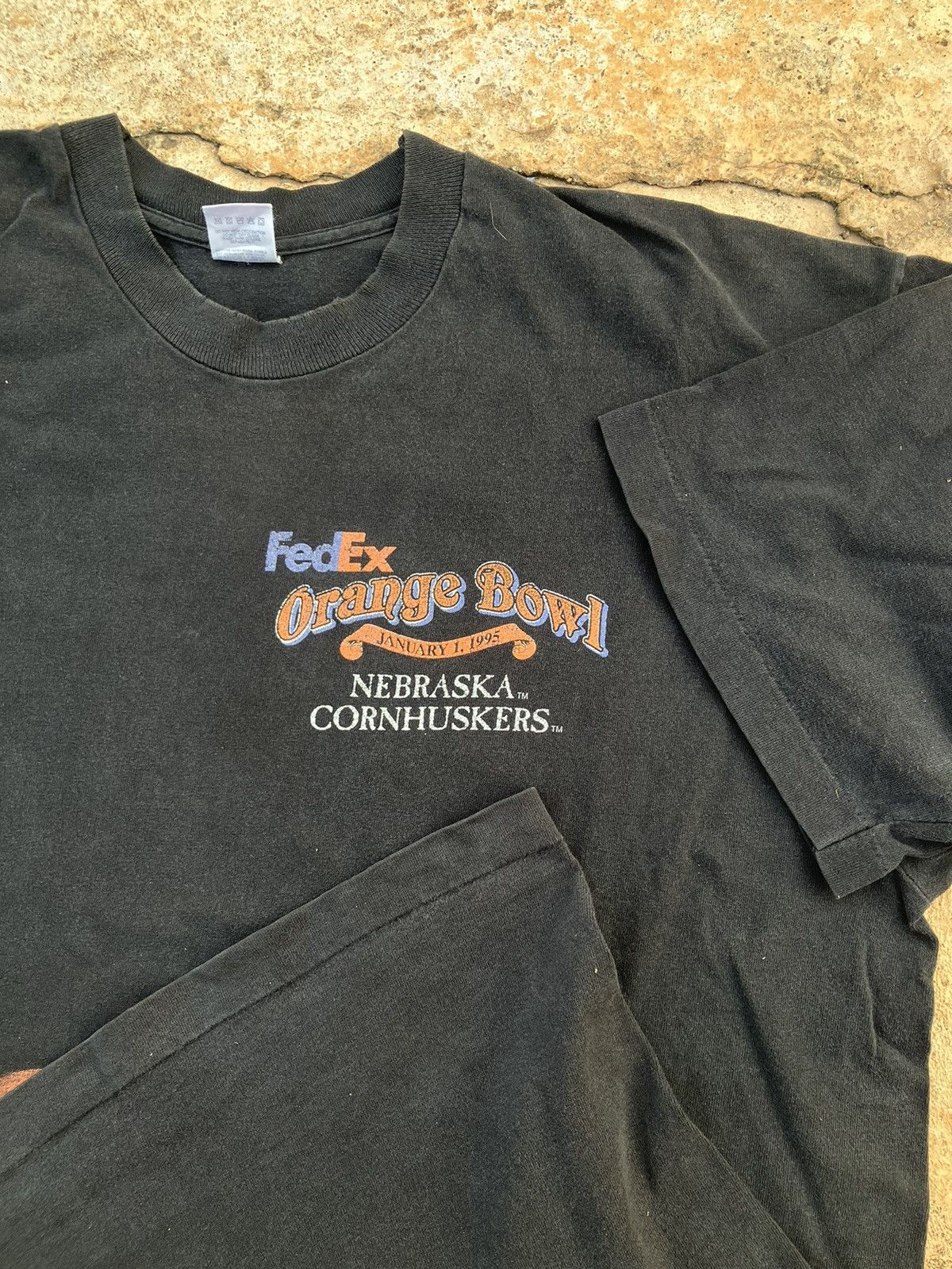 StraightFaded × Vintage Vintage FedEx Orange Bowl 1994’s. (It‘s getting old.) Size US M / EU 48-50 / 2 - 4 Thumbnail
