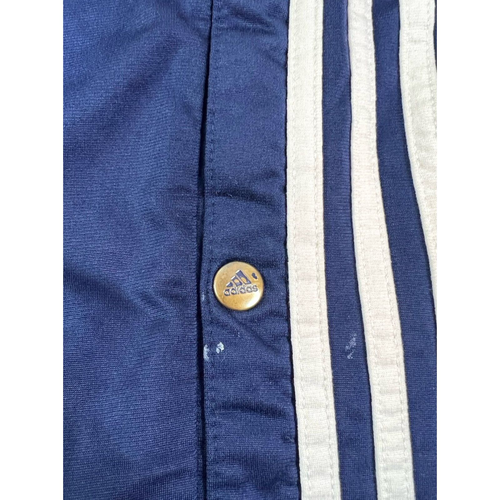 Adidas VINTAGE Adidas Blue Full Snap Sweatpants M Regular Men Pockets 90s Sports Logo Size US 31 - 7 Thumbnail