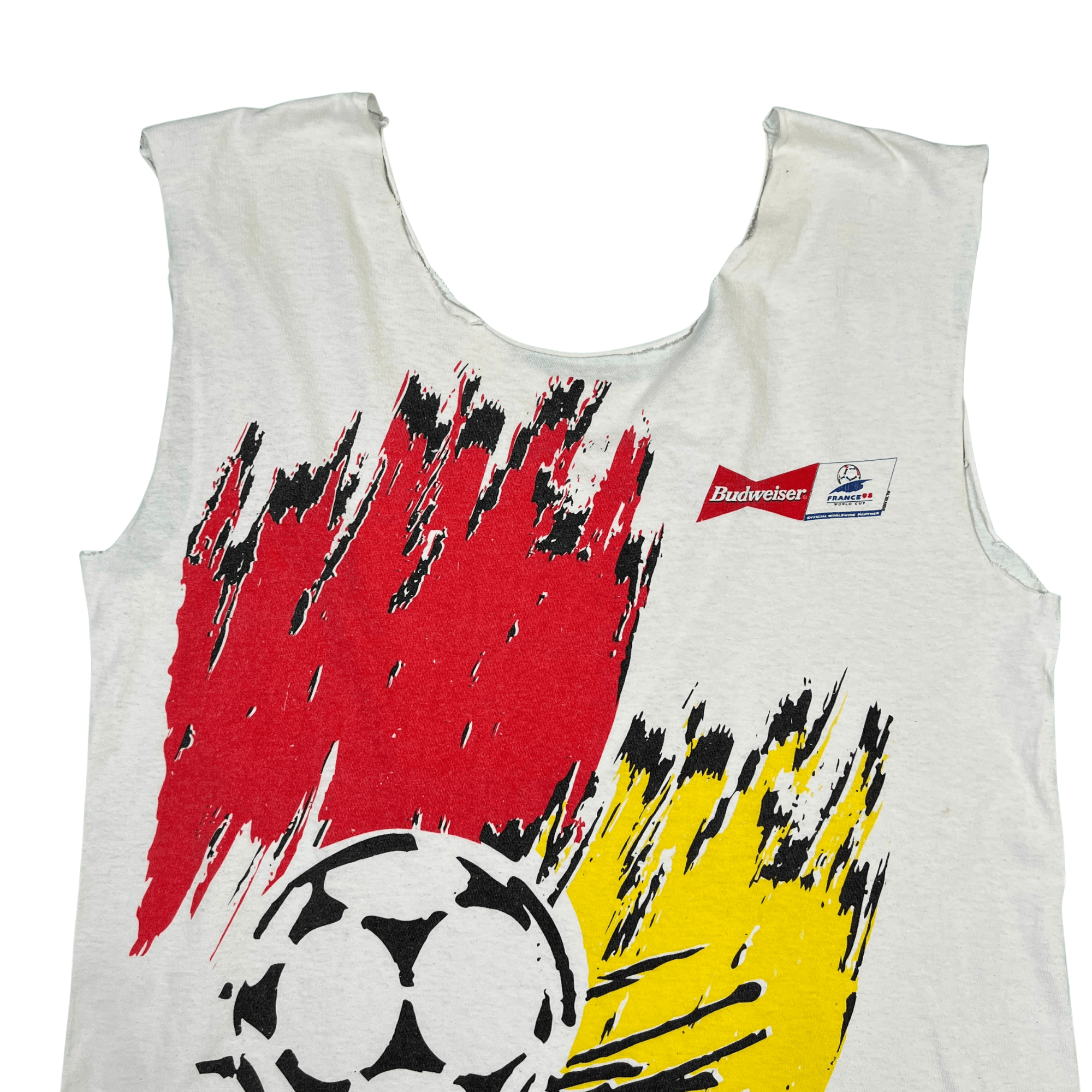 Vintage Budweiser France 98 world cup sleevelesss tee L Size US L / EU 52-54 / 3 - 4 Thumbnail