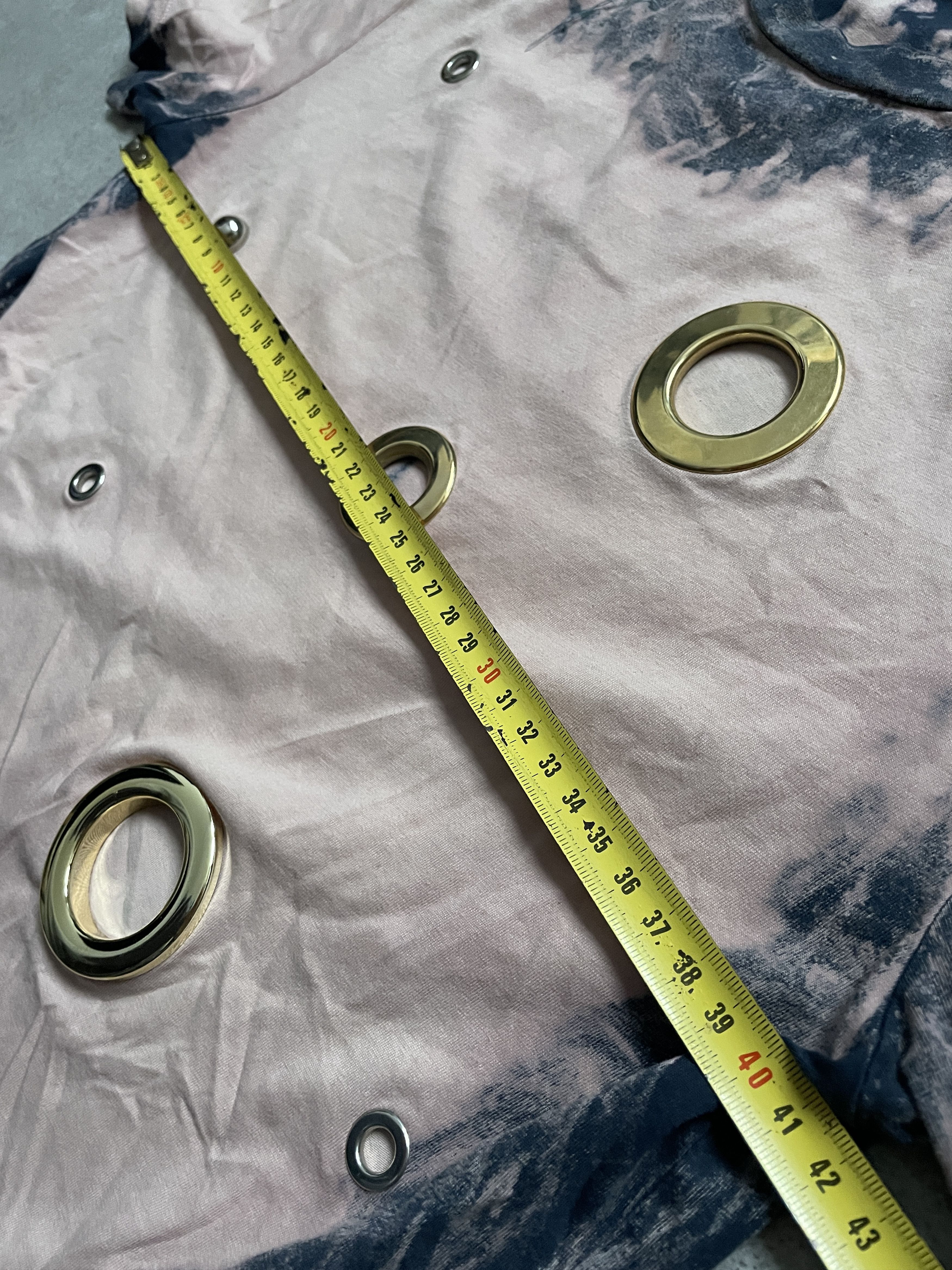 Balmain ARCHIVE BALMAIN PINK NAVY SKINNY METAL RINGS TEE Size US S / EU 44-46 / 1 - 8 Thumbnail
