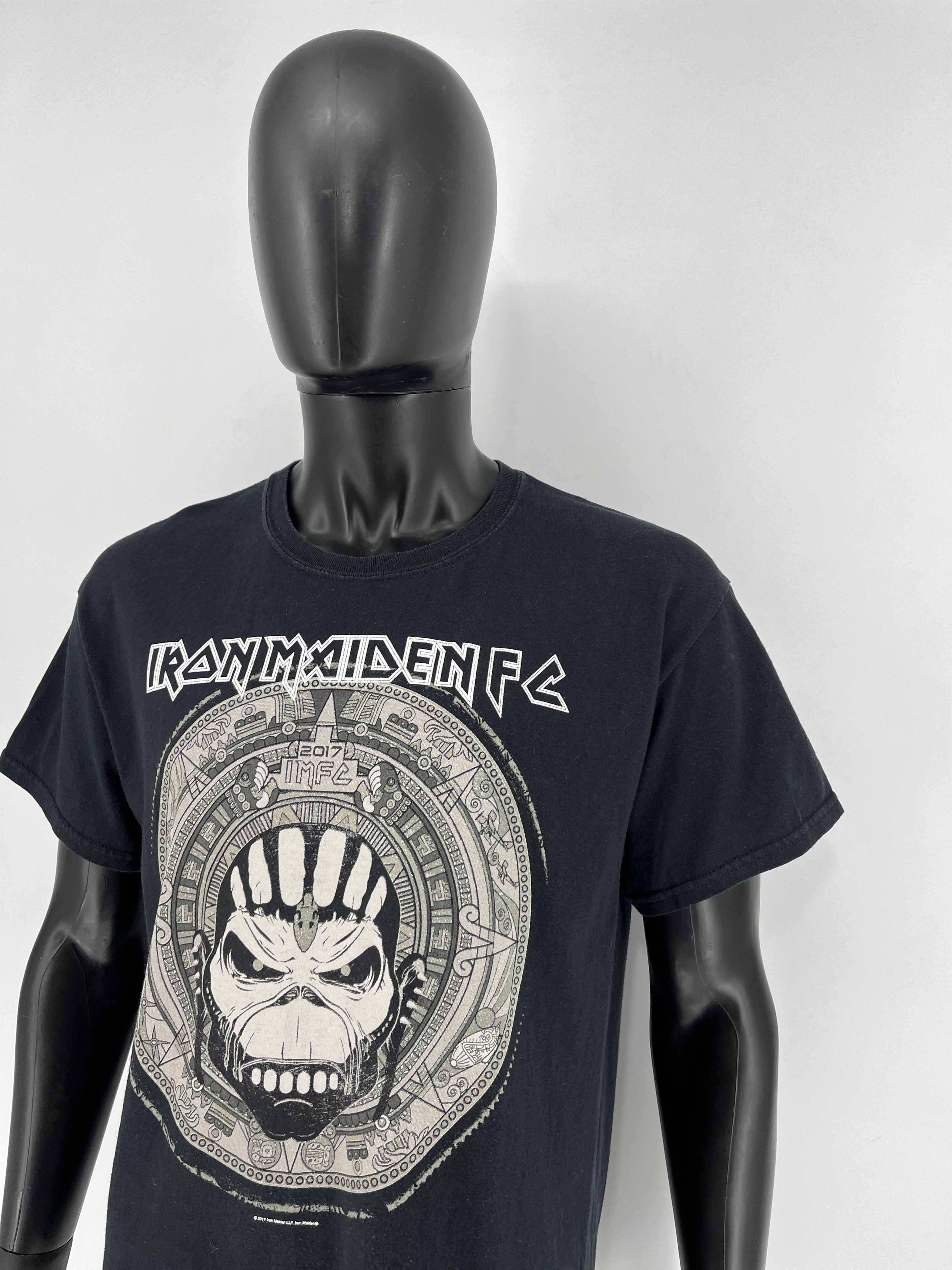Band Tees × Vintage Vintage Y2K Iron Maiden Horror Skulls Tee Band Streetwear Size US L / EU 52-54 / 3 - 6 Thumbnail