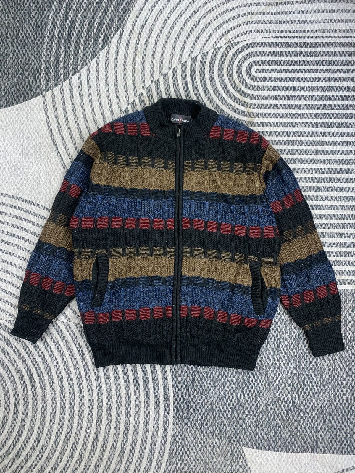 Japanese Brand Vintage Dylan House Knit Sweater Size US M / EU 48-50 / 2 - 1 Thumbnail