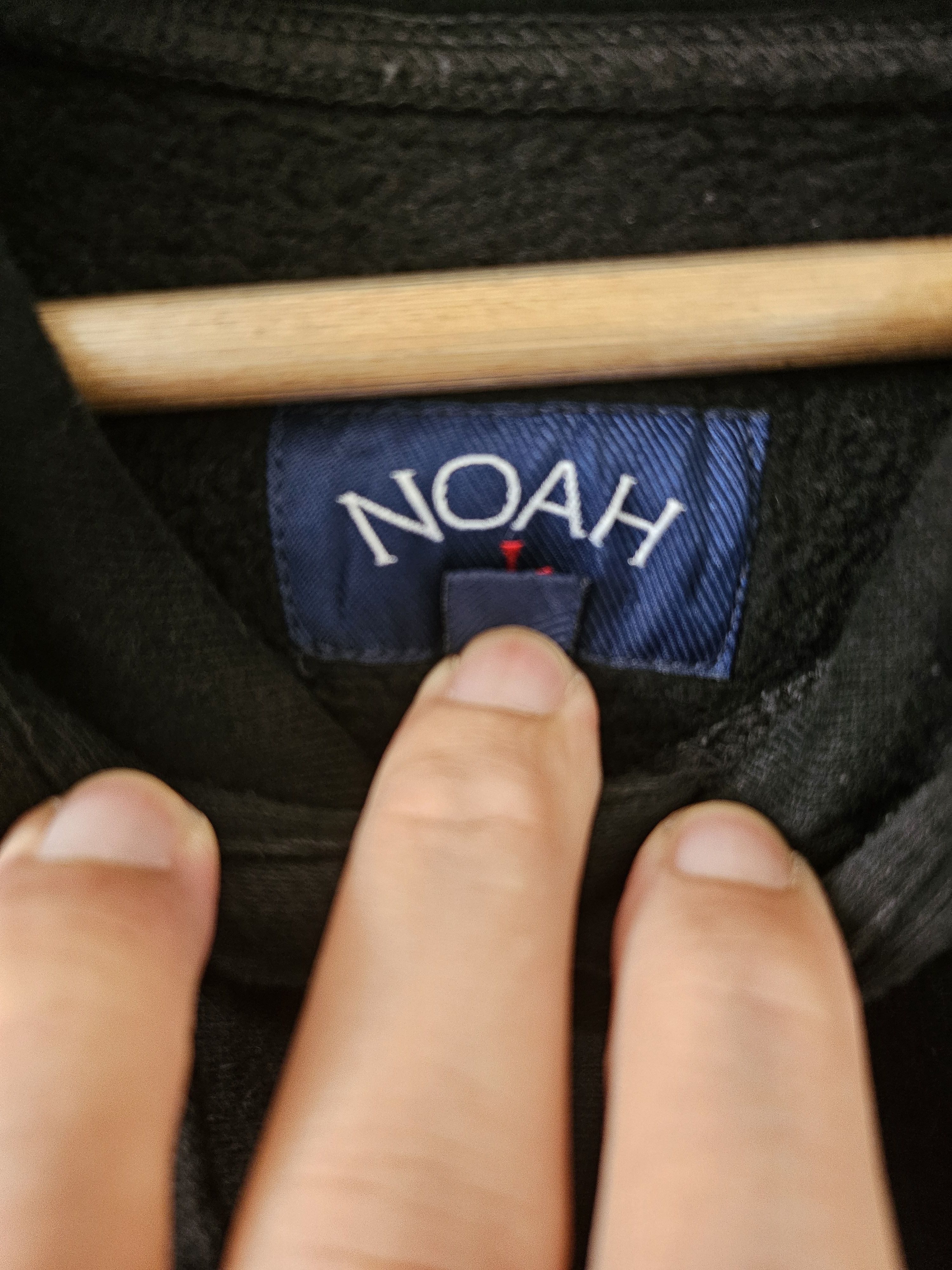 Noah Hoodie NOAH Embroidered Rose Logo Size US L / EU 52-54 / 3 - 4 Thumbnail