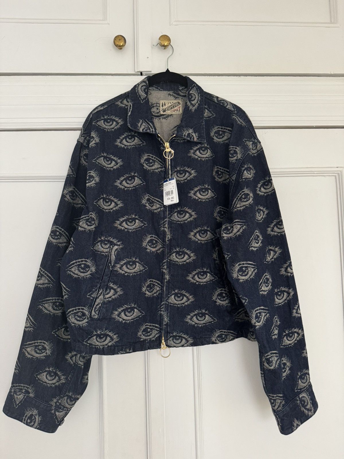 Kapital Kapital 12oz Speakeasy Denim Drizzler Indigo Jacket Size US M / EU 48-50 / 2 - 16 Thumbnail