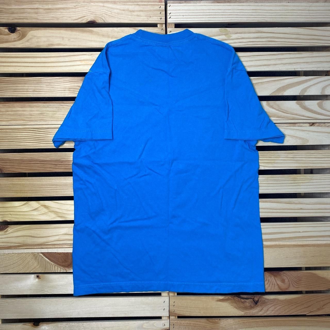 Fox Racing Vintage Fox Racing Blue Motocross Tee Size Medium Size US M / EU 48-50 / 2 - 2 Thumbnail