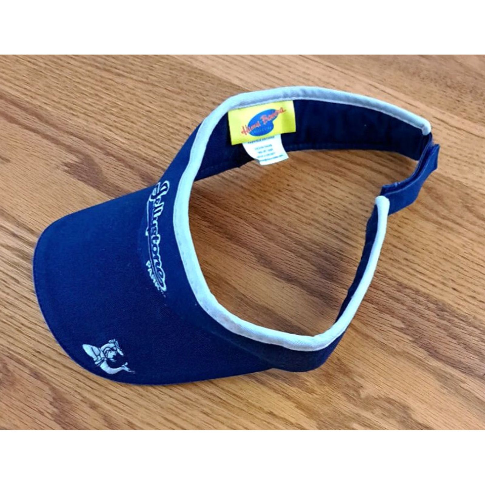 Vintage VINTAGE Yogi Bear Hat Visor Jellystone Park Adjustable Blue Cotton Canvas Men's Adjustable Visor Yog i Bear Theme Size US M / EU 48-50 / 2 - 2 Thumbnail