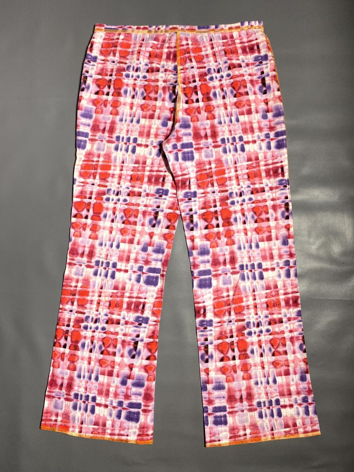 Fendi Vintage FENDI Multi Colour linen Pants Size 32" / US 10 / IT 46 - 10 Thumbnail