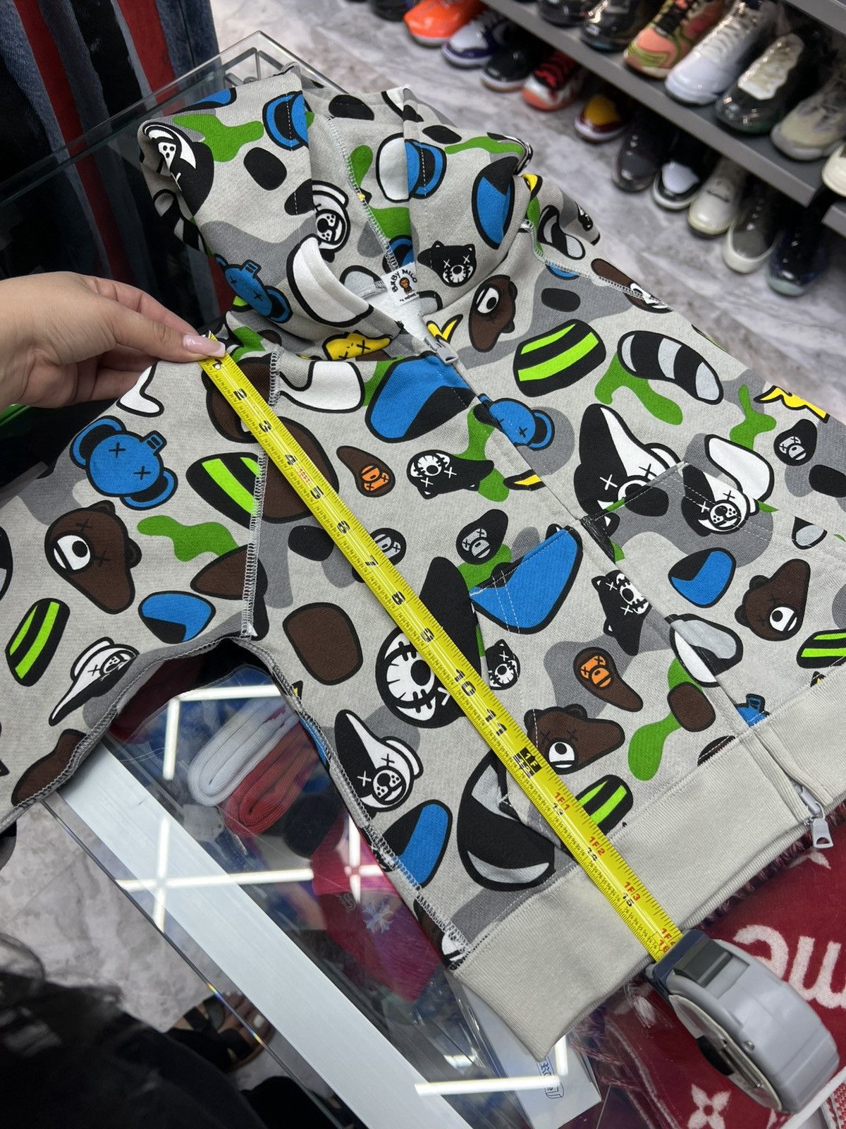 Bape Bape Baby Milo Zip Sweatshirt Size US XXS / EU 40 - 13 Thumbnail