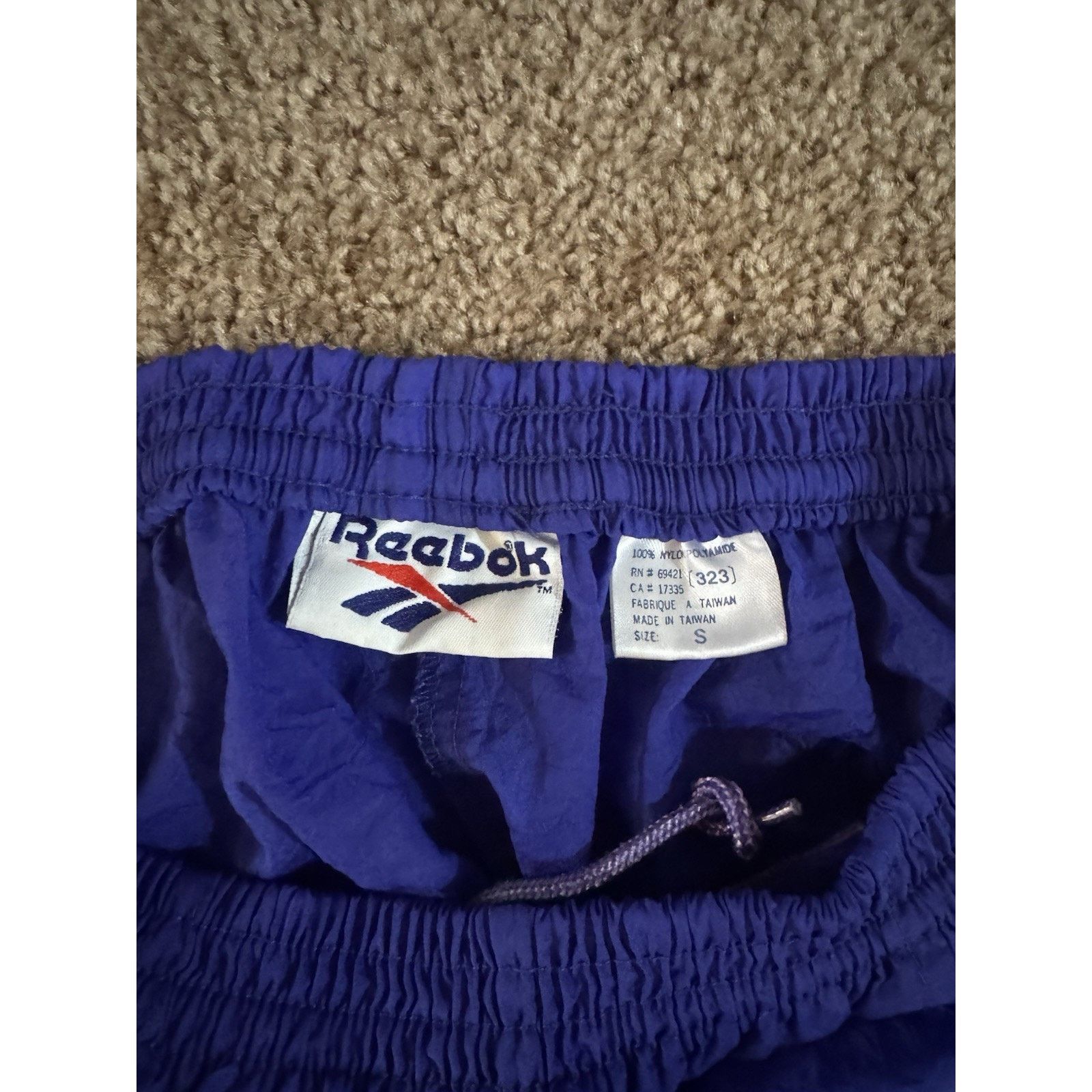 Reebok Vintage 90s 1990s Reebok Purple Track Pants Size Small Size US 28 / EU 44 - 3 Thumbnail