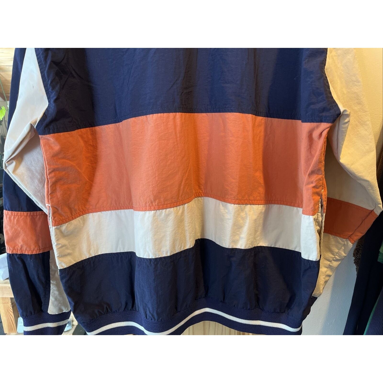 Izod Izod Sport VTG Men’s M Navy Blue Orange Pullover Sweatshirt Size US M / EU 48-50 / 2 - 17 Thumbnail