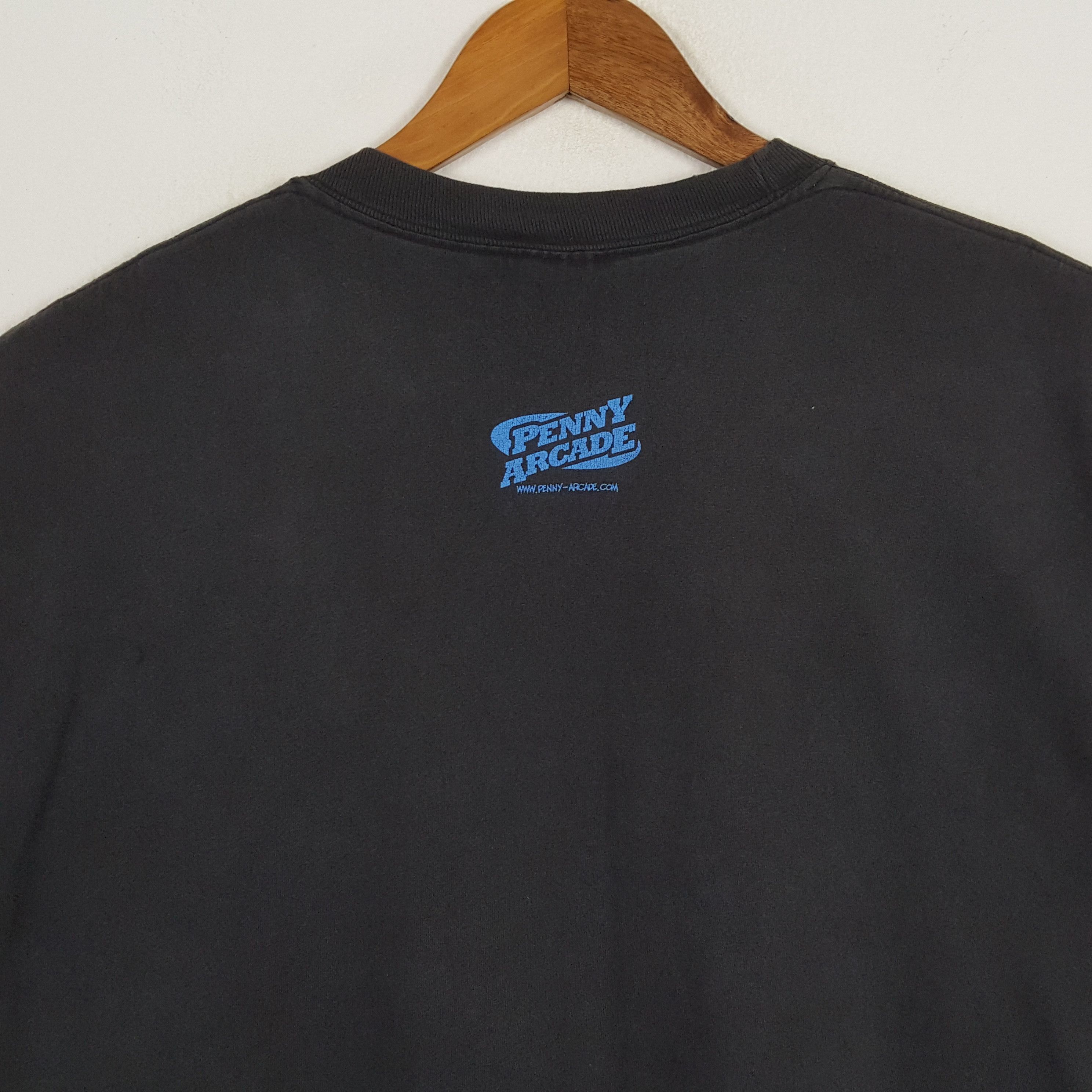 Vintage Vintage PENNY ARCADE Webcomic Games Promo T-Shirts Size US XXL / EU 58 / 5 - 4 Thumbnail