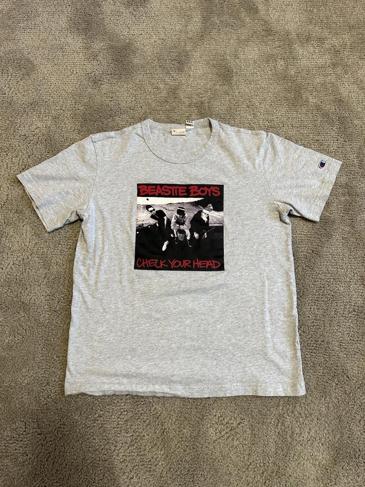 Champion Champion x Beastie Boys - Check Your Head T-Shirt Sz L Size US L / EU 52-54 / 3 - 1 Thumbnail