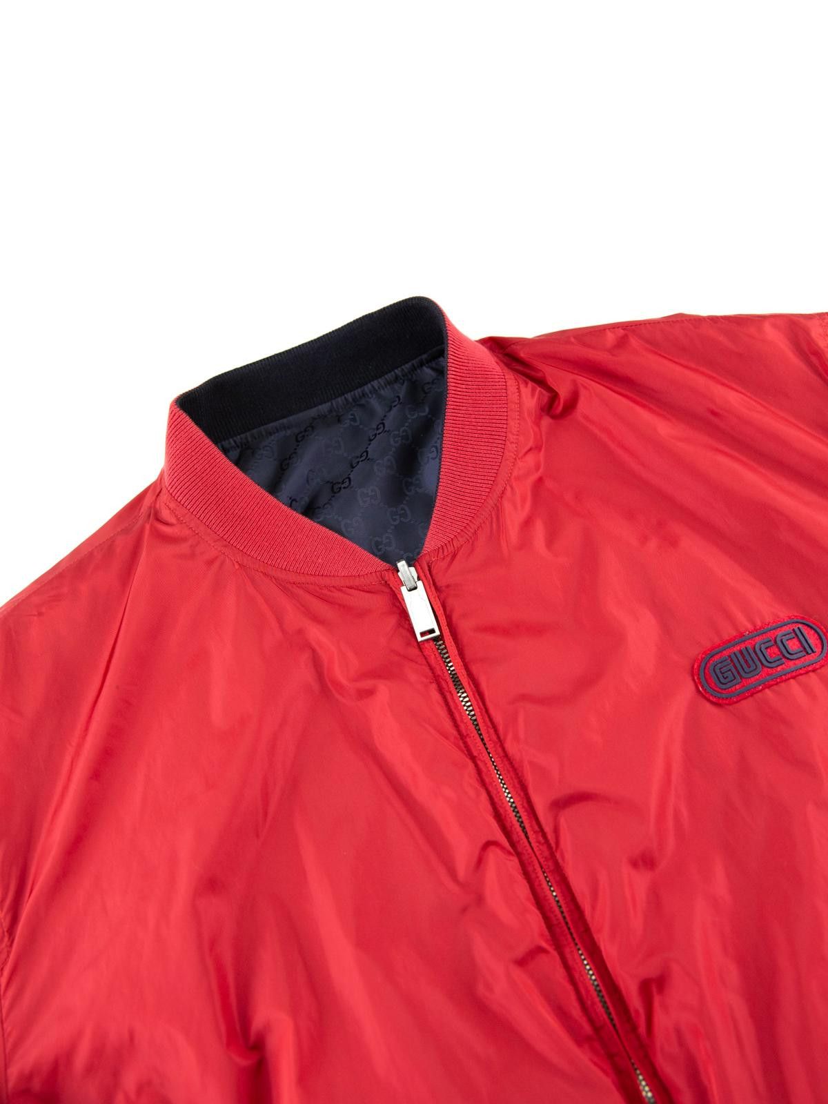 Gucci Gucci Monogram Reversible Bomber Size US L / EU 52-54 / 3 - 6 Thumbnail