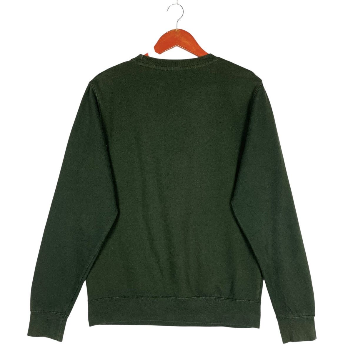 Japanese Brand Coyote Graphic Crewneck Sweatshirt Green Size US S / EU 44-46 / 1 - 2 Thumbnail