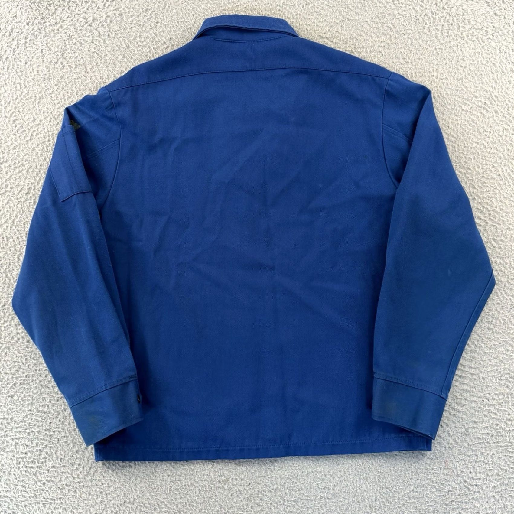 Vintage VINTAGE Pepsi Jacket Mens M Blue 70s Delivery Driver Employee Coat Workwear Bomber Jacket Full Zip Cotton Blend Canvas Logo Zipper Mid-Length Size US M / EU 48-50 / 2 - 7 Thumbnail