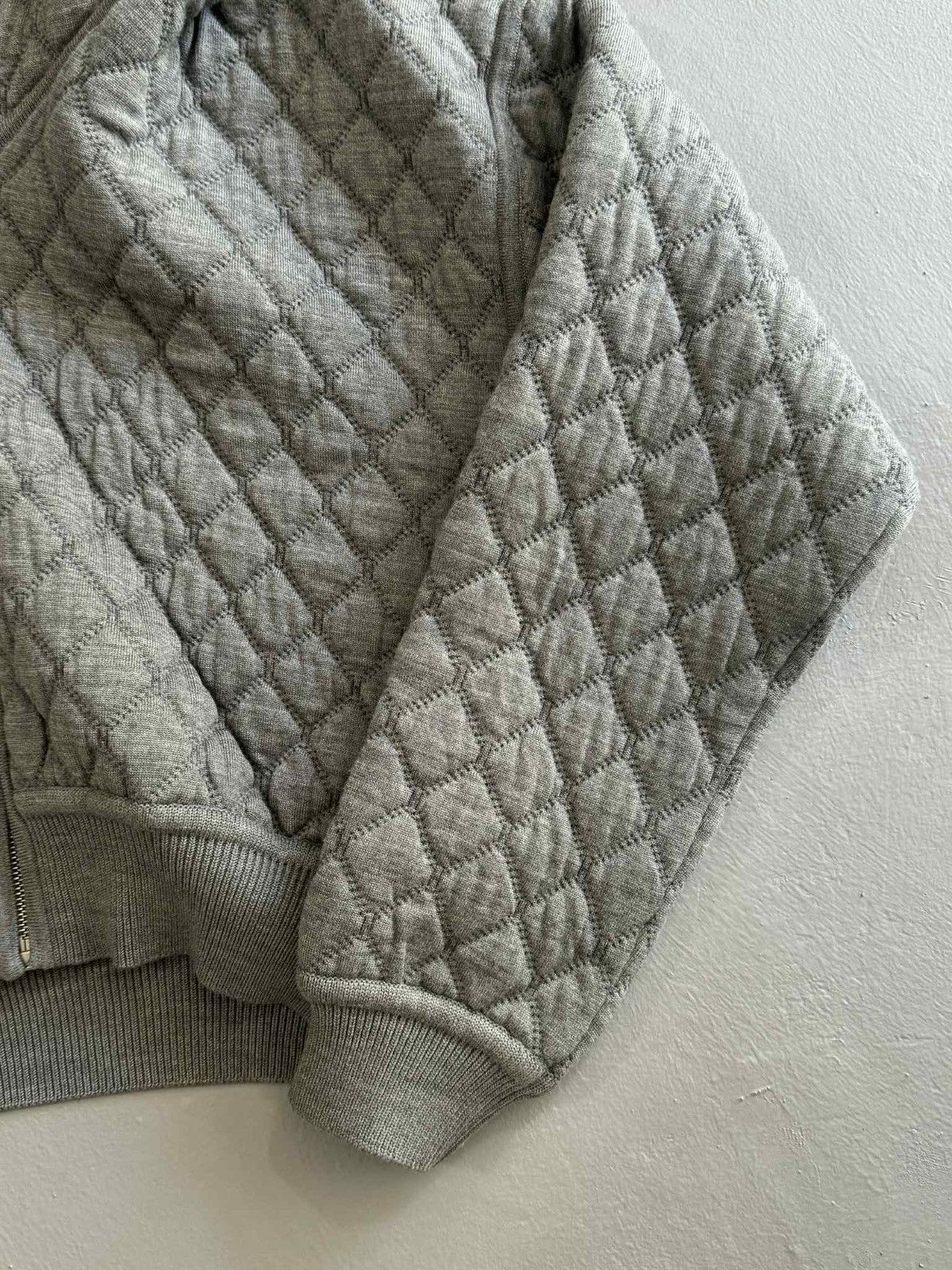Hermes Hermes Quilted Cropped Zip Hoodie Size XS / US 0-2 / IT 36-38 - 4 Thumbnail