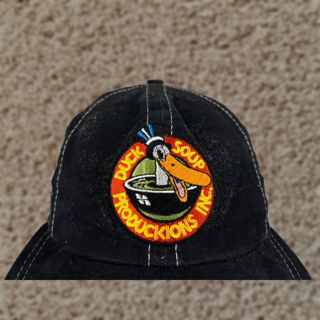 Vintage Duck Soup Productions Inc. Hat Cap Strap Back Adult One Size Black Cotton Blend Size ONE SIZE - 1 Thumbnail