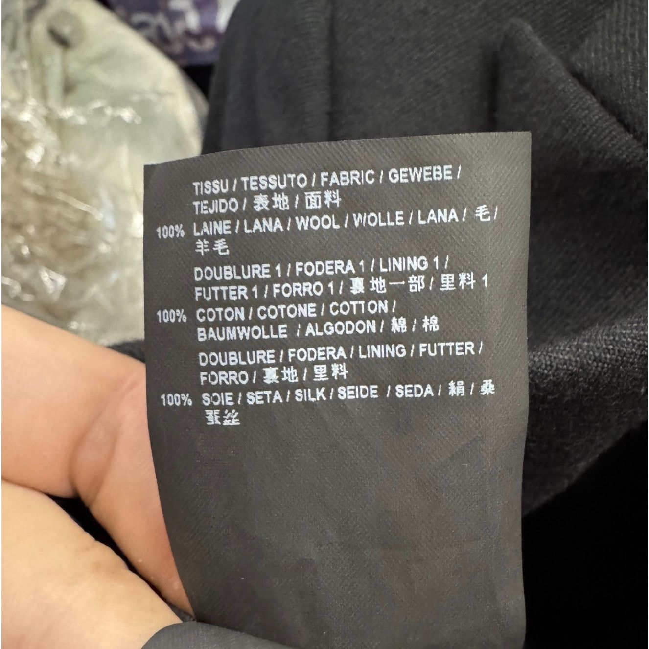 Saint Laurent Paris Chic Saint Laurent Black Wool Jacket - FR34/XS Size XS / US 0-2 / IT 36-38 - 7 Thumbnail