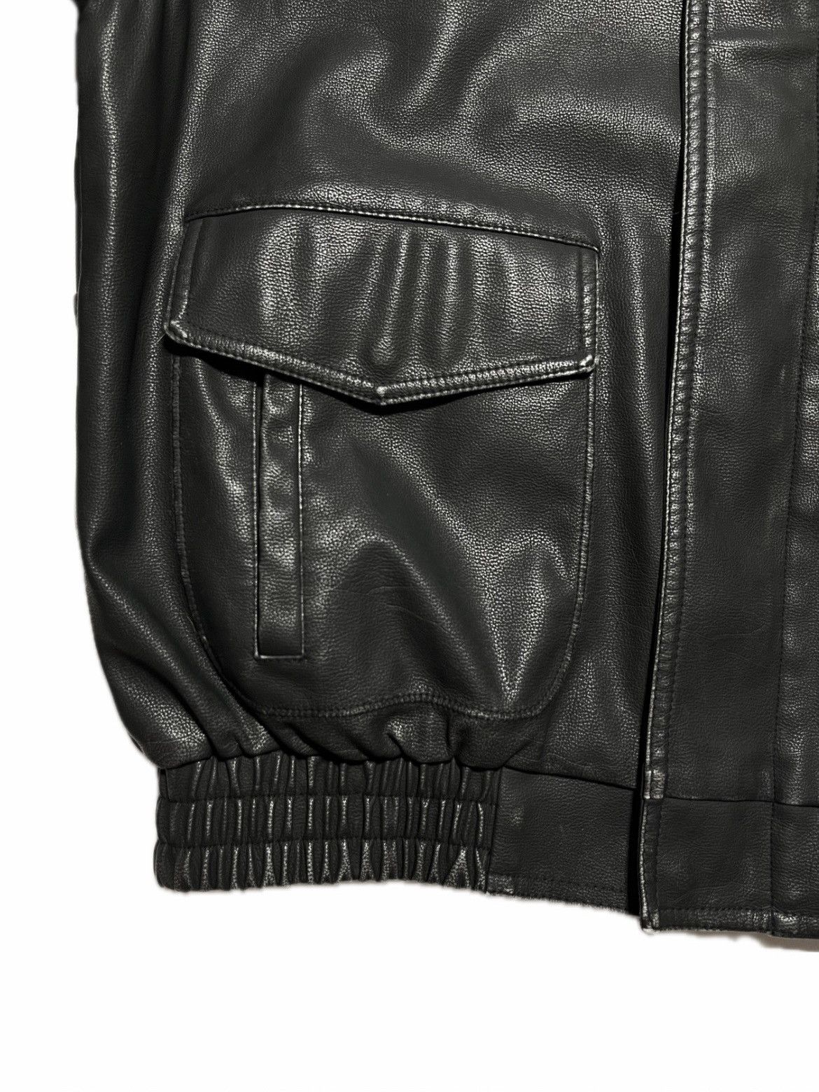 Velvet Vintage leather jacket boxy fit Velvet by Jenny Graham Size M / US 6-8 / IT 42-44 - 10 Thumbnail