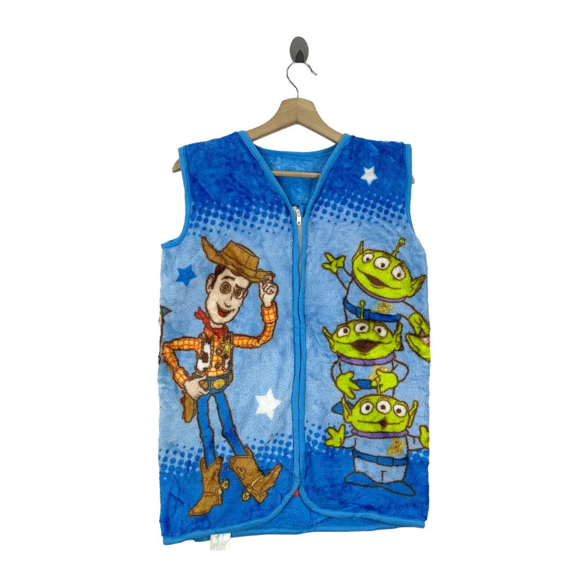 Cartoon Network × Disney TOY STORY By Disney Pixar Cartoon Design Fleece Vest Jacket Size US S / EU 44-46 / 1 - 3 Thumbnail