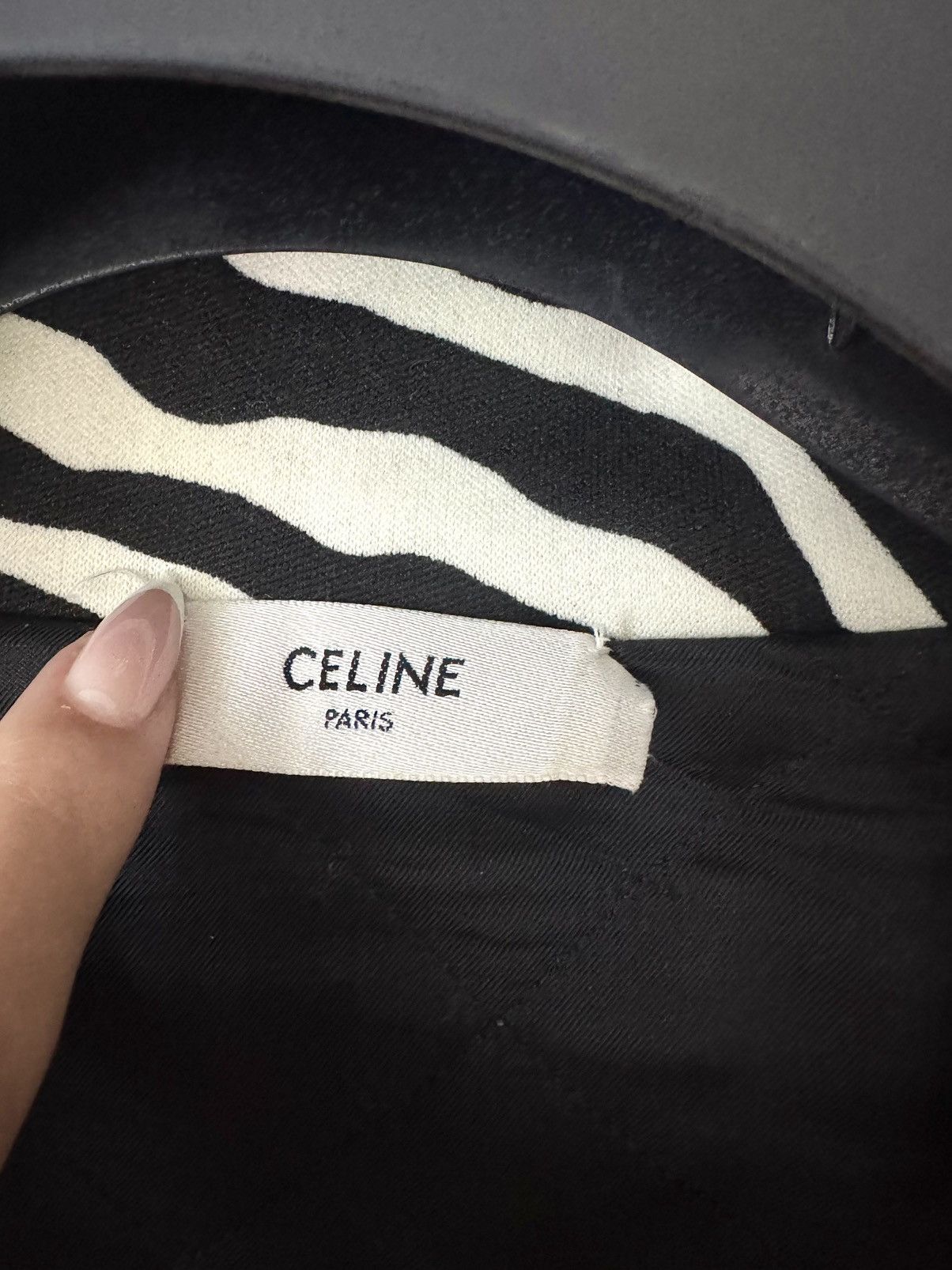 Celine Celine Animal Print Tracksuit Jacket Zebra/Black/Red Size L Size US L / EU 52-54 / 3 - 6 Thumbnail