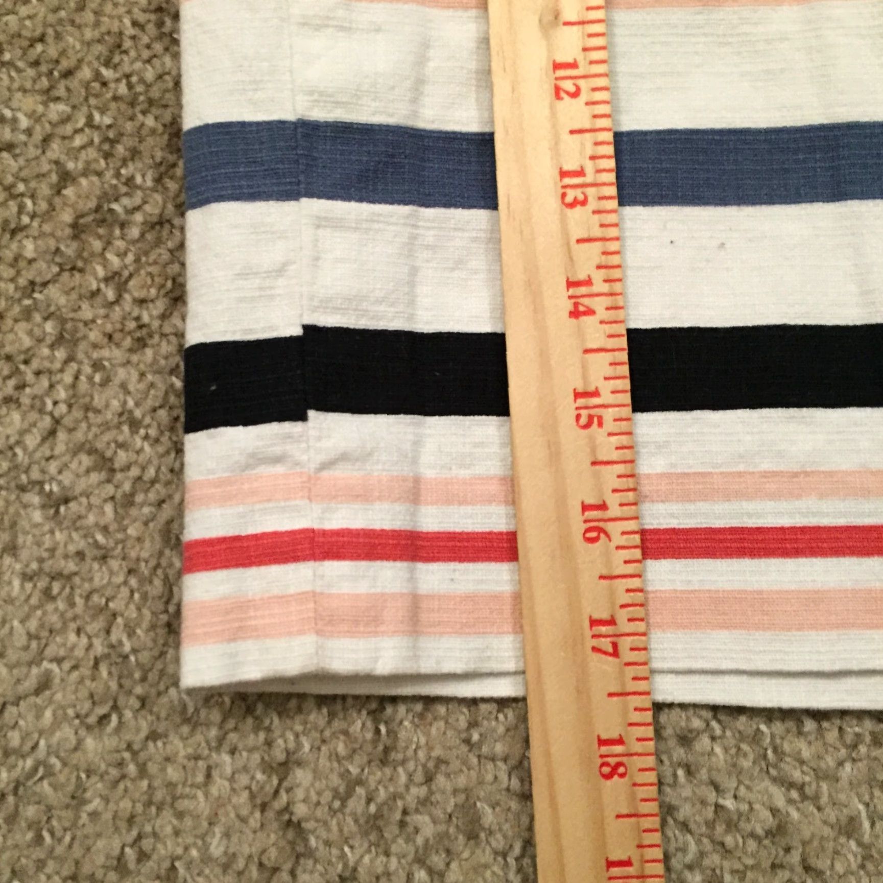 Ann Taylor Ann Taylor Skirt Pencil Size 4 Striped Lined Multicolor Knee Length Women Regular Zip Casual, Cotton Blend, Cadence Not applicable Size 27" / US 4 / IT 40 - 5 Thumbnail