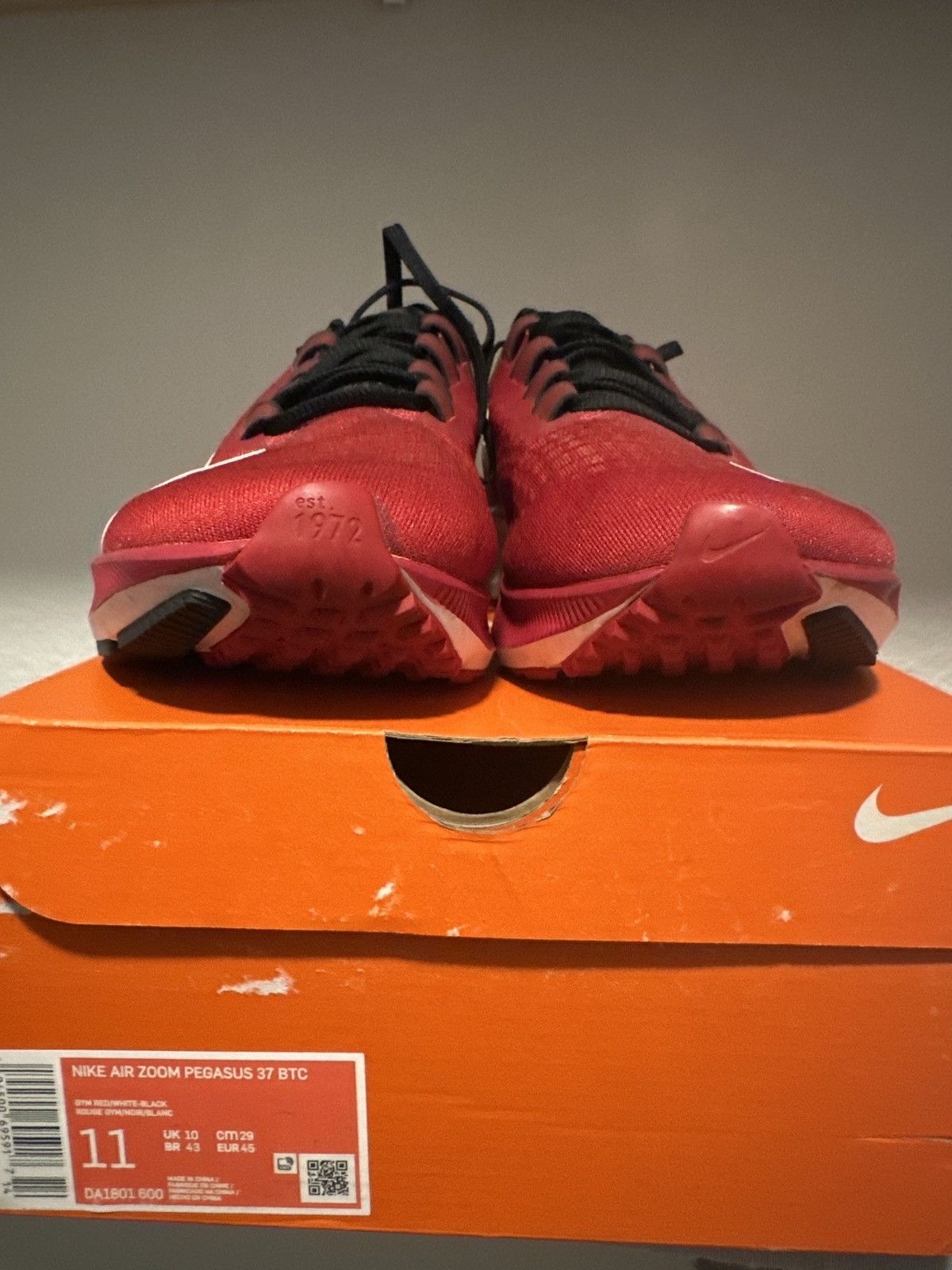 Nike Nike Air Zoom Pegasus 37 BTC Size US 11 / EU 44 - 9 Thumbnail