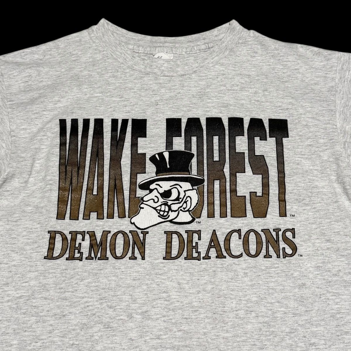 Vintage Cotton Exchange Wake Forest Demon Deacons Gray Shirt Men's M Size US M / EU 48-50 / 2 - 2 Thumbnail