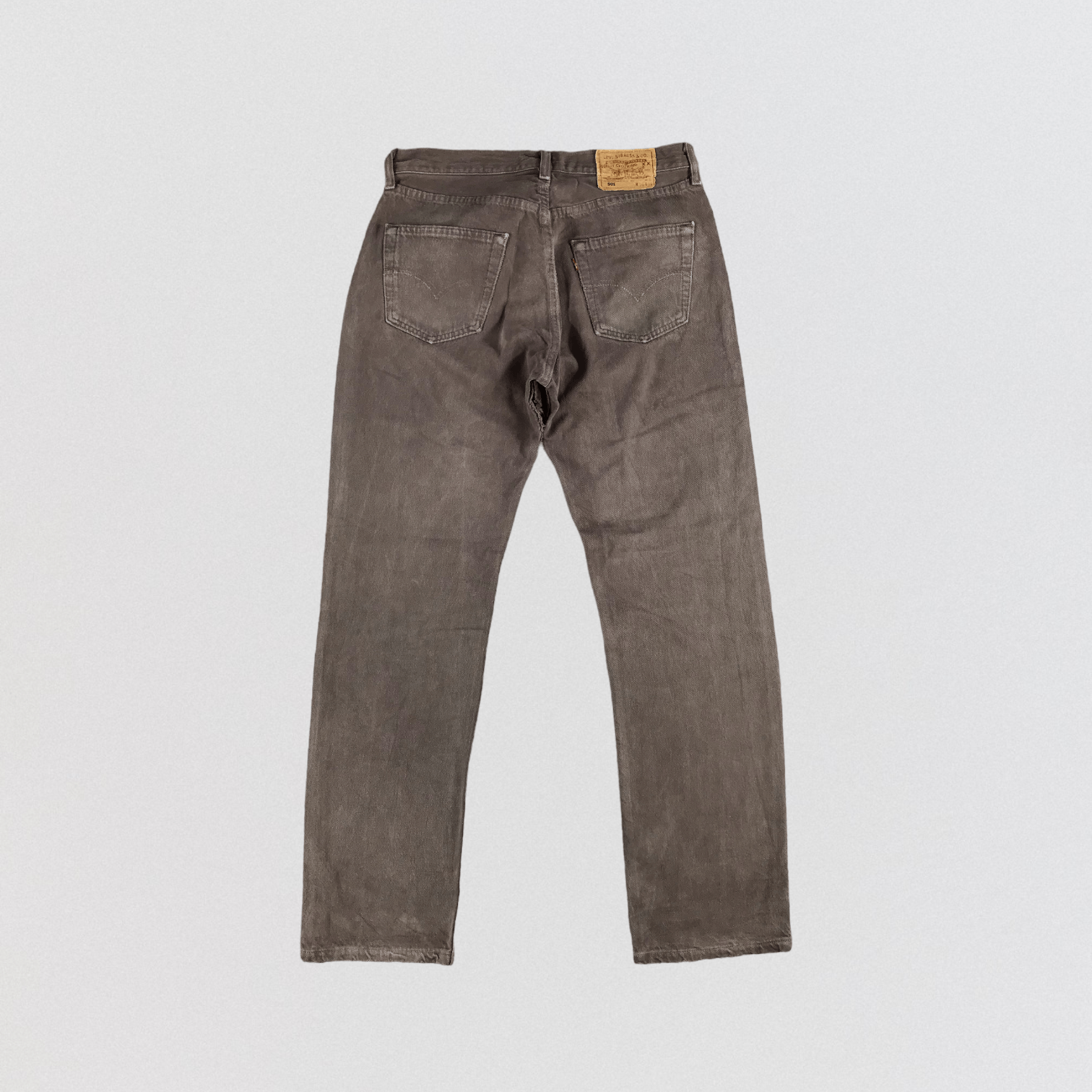 Levi's × Vintage Vintage 90s Ripped Levis 501 Jeans-JM2342 Size US 33 - 2 Thumbnail