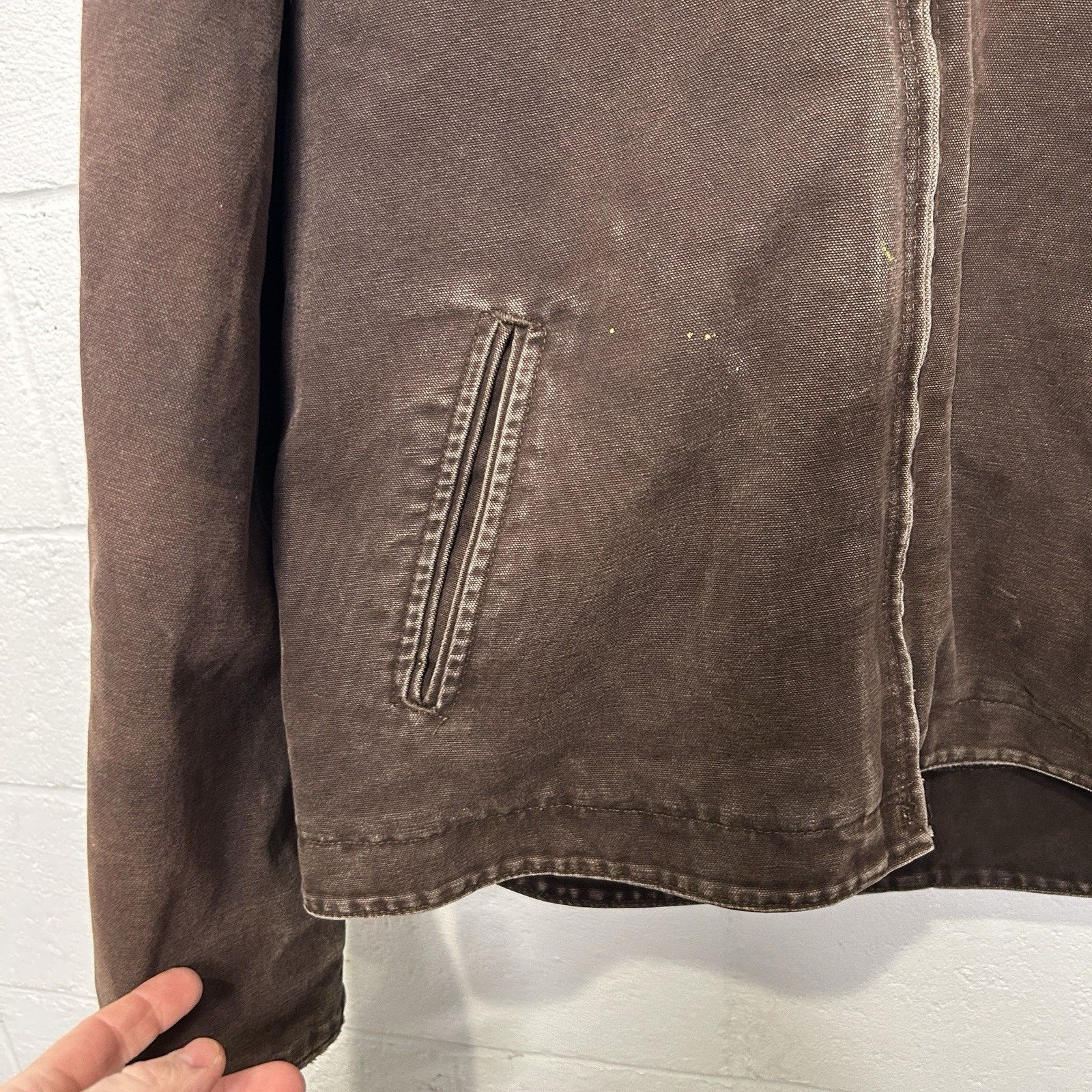 Carhartt Y2K Carhartt Sherpa-Lined Hooded Detroit Jacket “Dark Brown” Size US XL / EU 56 / 4 - 5 Thumbnail