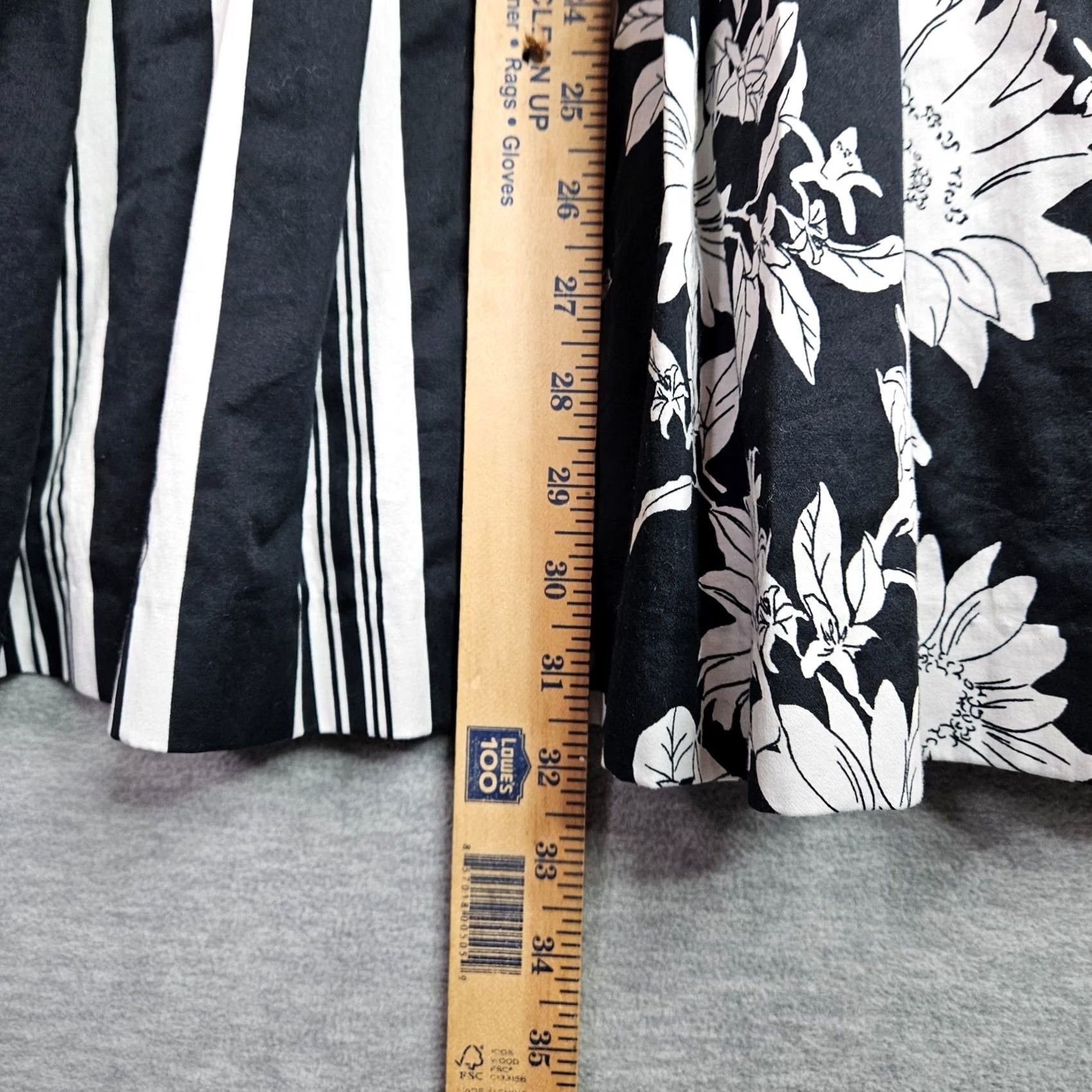 White House Black Market White House Black Market Dress Size 4 Multicolor Floral Fit & Flare Knee Length Sleeveless A-Line Womens Casual Party/Cocktail Shirt Dress Size S / US 4 / IT 40 - 7 Thumbnail
