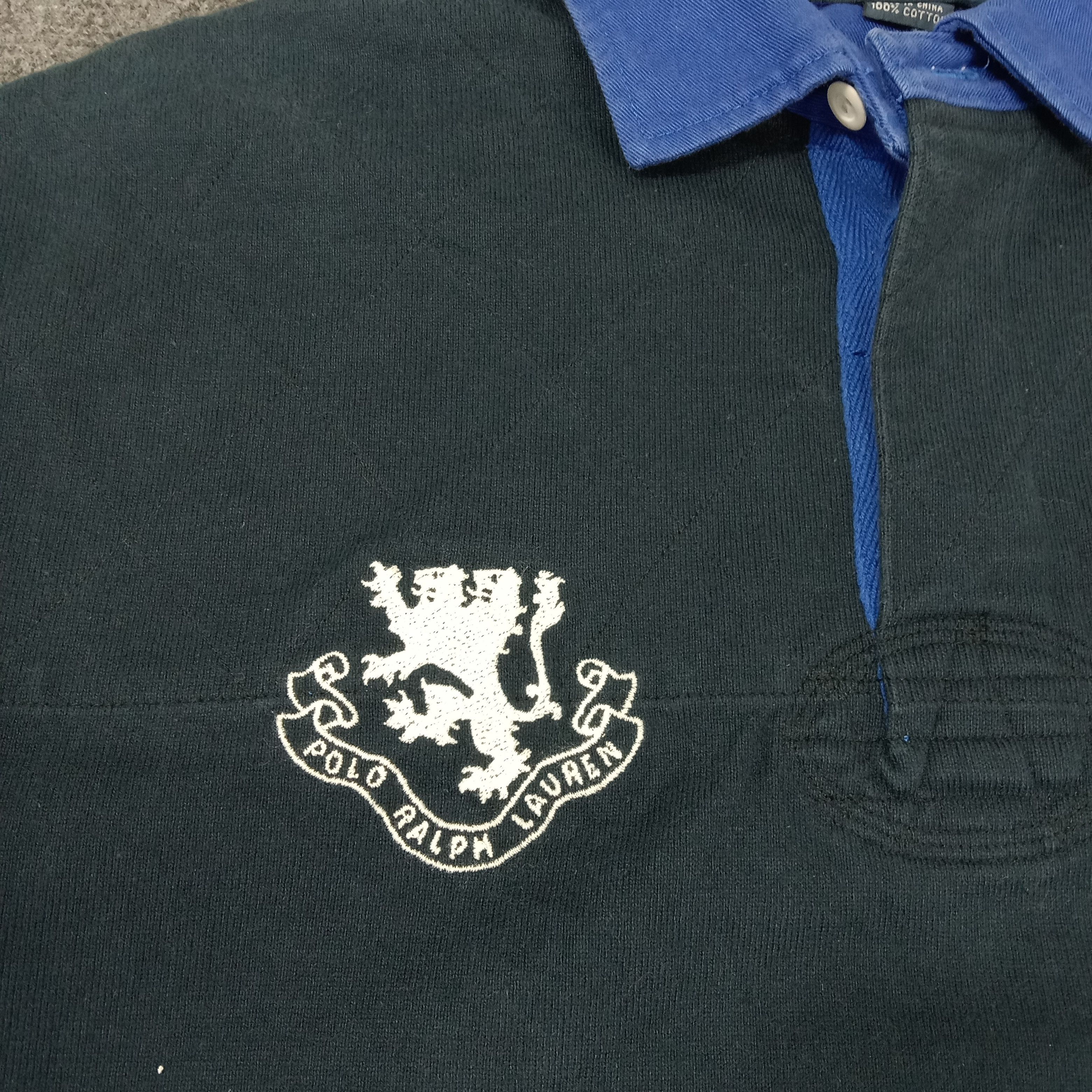 Polo Ralph Lauren × Vintage Polo Ralph Lauren Luxury Brand England Logo Polos Size US XL / EU 56 / 4 - 3 Thumbnail