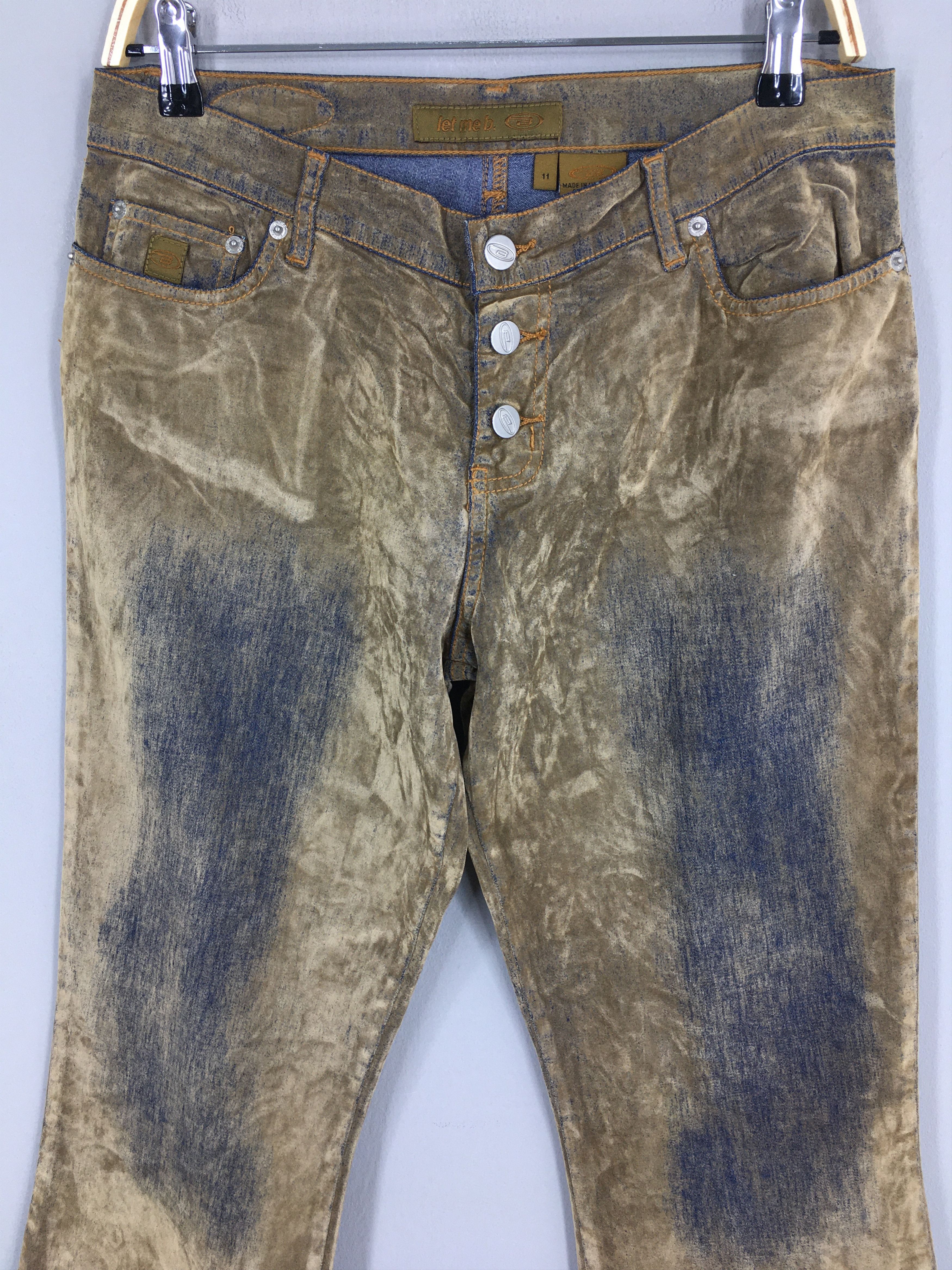 Japanese Brand Size 29x31 Y2K Bongo Let Me Be Flared Bootcut Pants S1039 Size US 29 - 2 Thumbnail