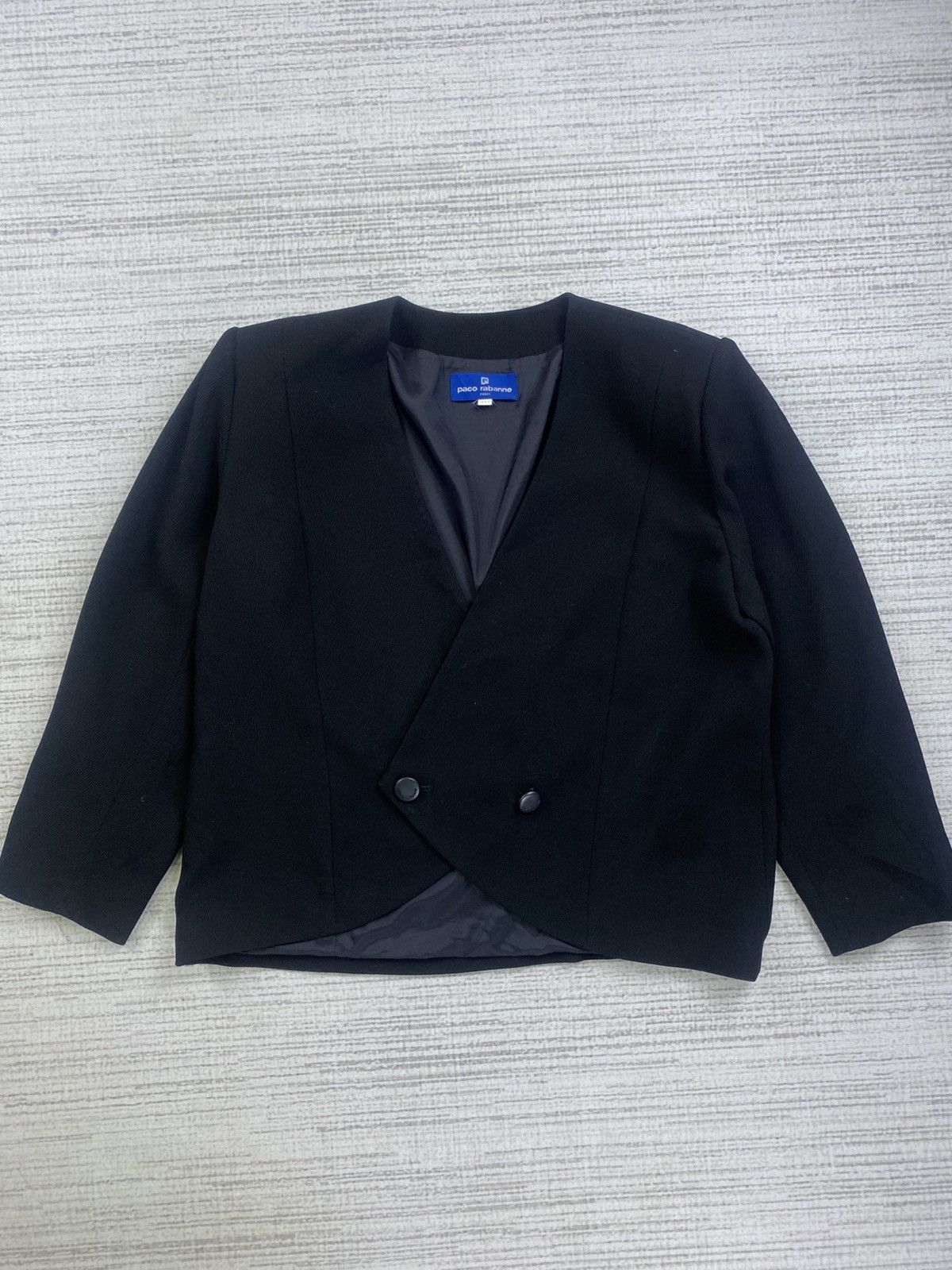 Paco Rabanne × Vintage Vintage Paco Rabanne Paris Women Blazer Size M / US 6-8 / IT 42-44 - 1 Thumbnail