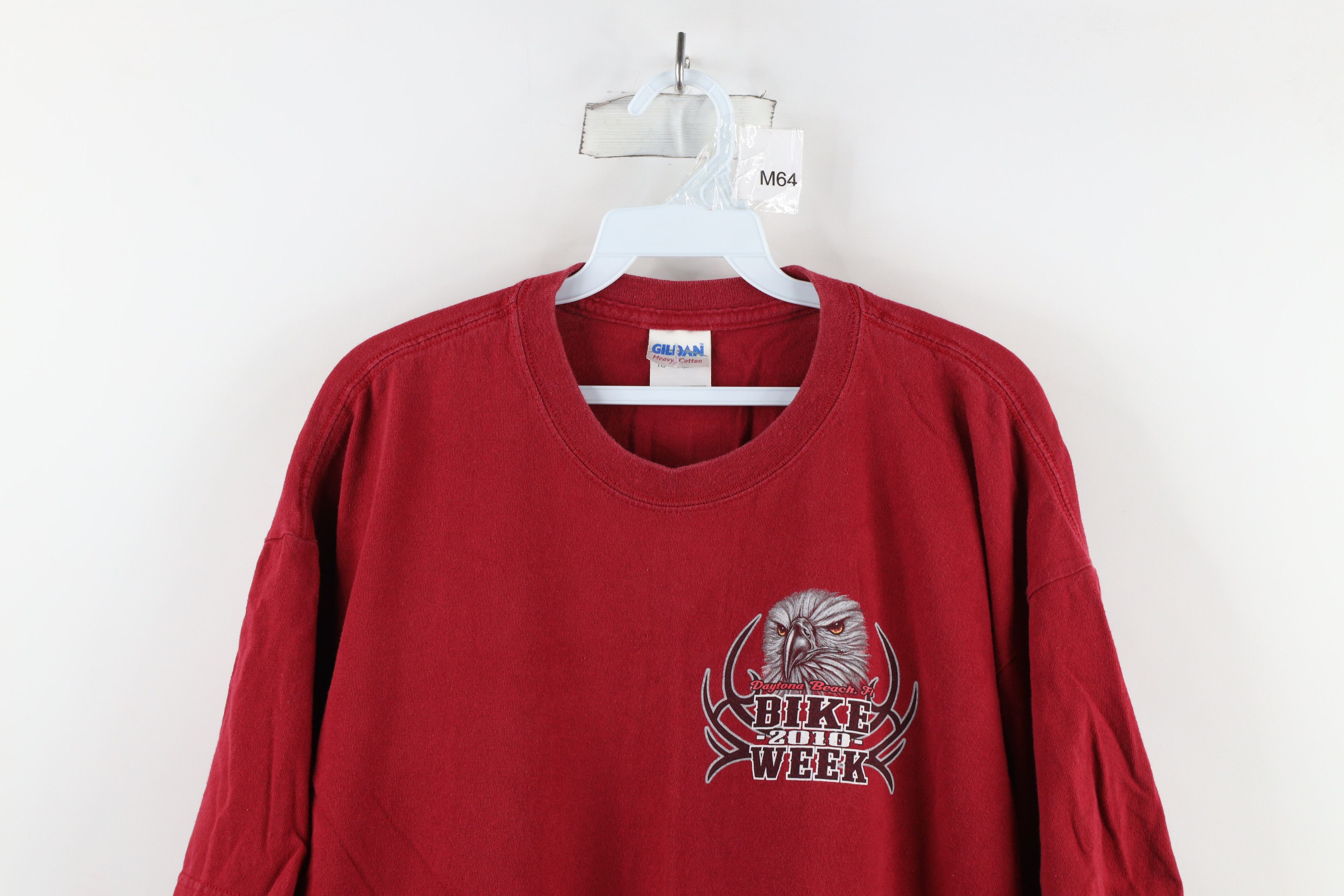 Vintage Vintage Y2K Daytona Beach Bike Week Eagle Tribal T-Shirt Size US XL / EU 56 / 4 - 2 Thumbnail