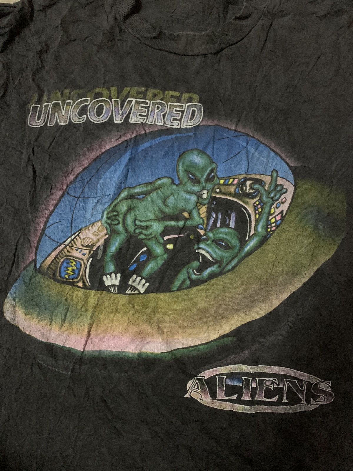 Alien Workshop × Vintage Vintage 1996 Alien Workshop Uncovered Aliens Tee Size US L / EU 52-54 / 3 - 3 Thumbnail