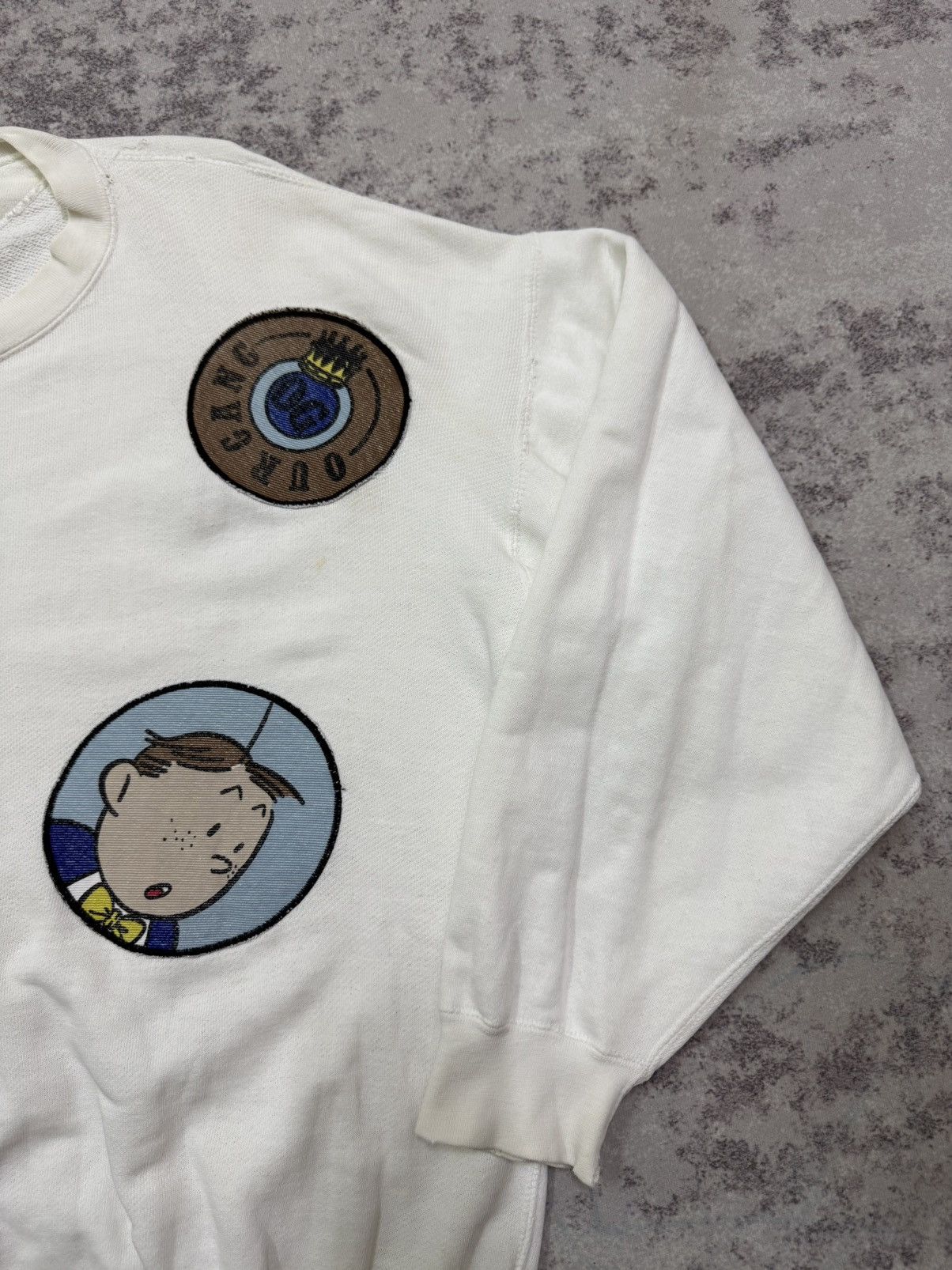 Cartoon Network Vintage 90s DS D-Studio Cartoon Patch Crewneck Sweatshirt Size US L / EU 52-54 / 3 - 5 Thumbnail
