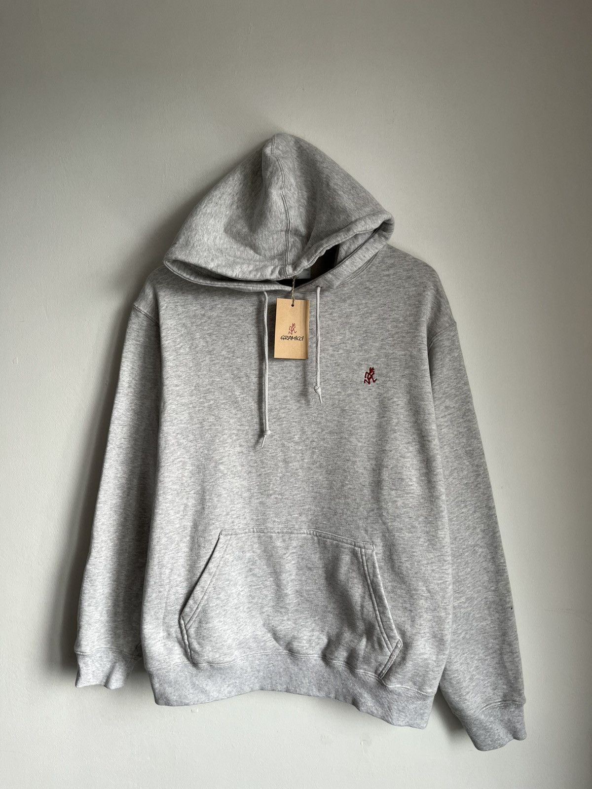 Gramicci Gramicci grey logo mens hoody new Size US M / EU 48-50 / 2 - 2 Thumbnail