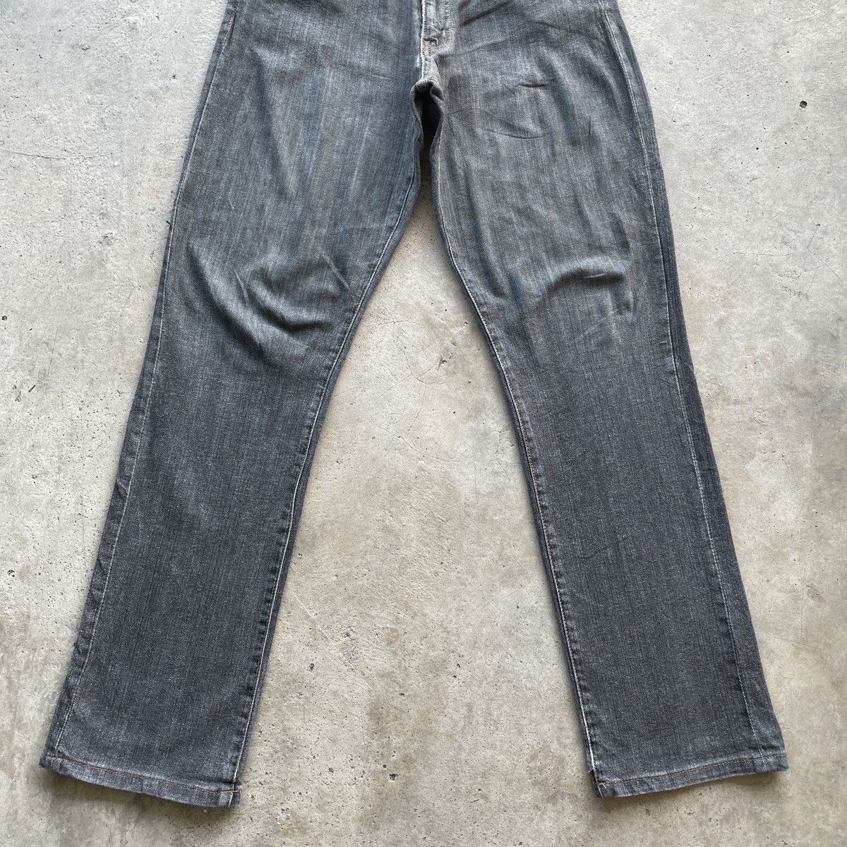 Hanes W31x30.5💥 Vintage Hanes Black Faded Denim Jeans Pants Size US 31 - 4 Thumbnail