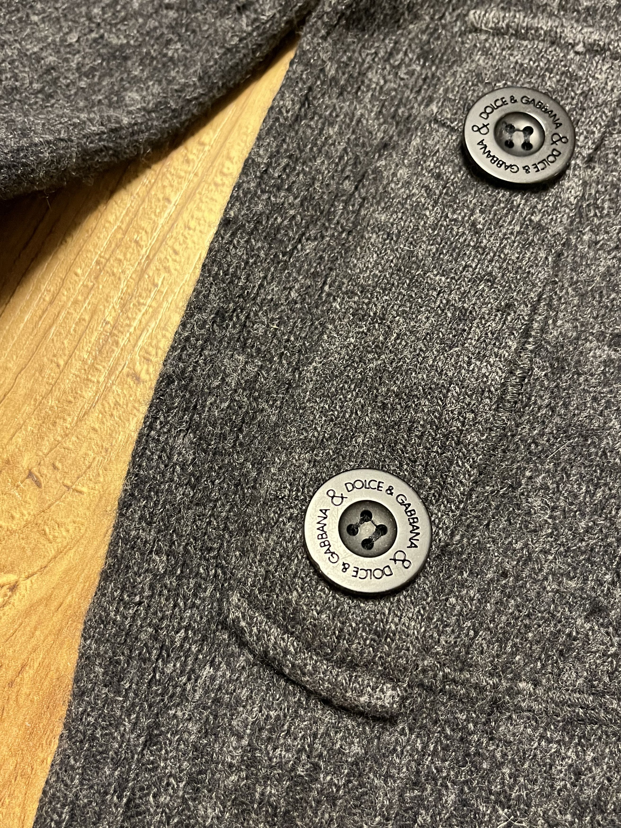 Dolce & Gabbana Dolce&Gabbana Avant-Garde Wool Hoodie Striped Lampas Size M / US 6-8 / IT 42-44 - 3 Thumbnail
