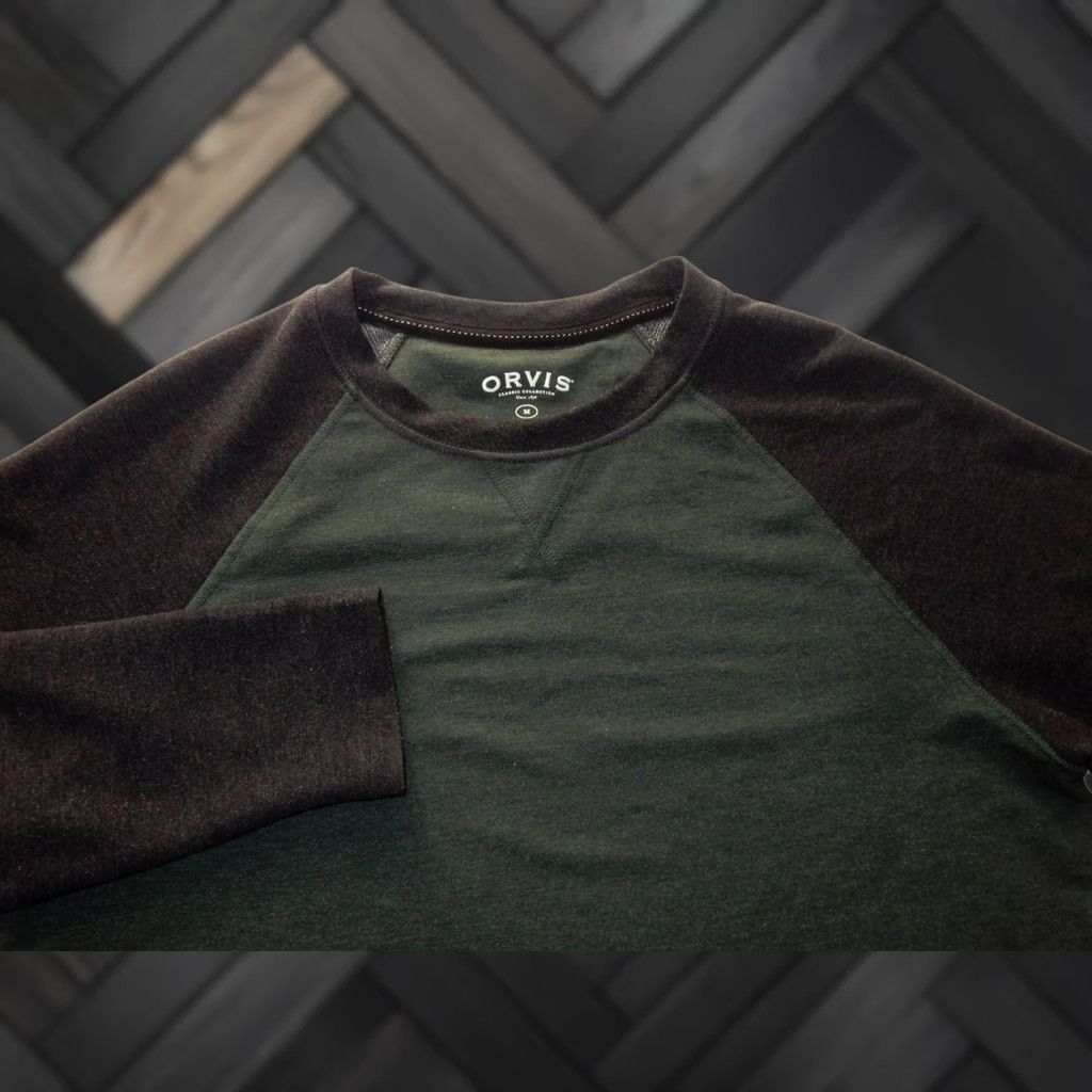 Banana Republic Orvis Men's Sweater M Pullover Green Solid Knit Shirt Mens M Pullover Sweatshirt Knitwear Size US M / EU 48-50 / 2 - 1 Thumbnail