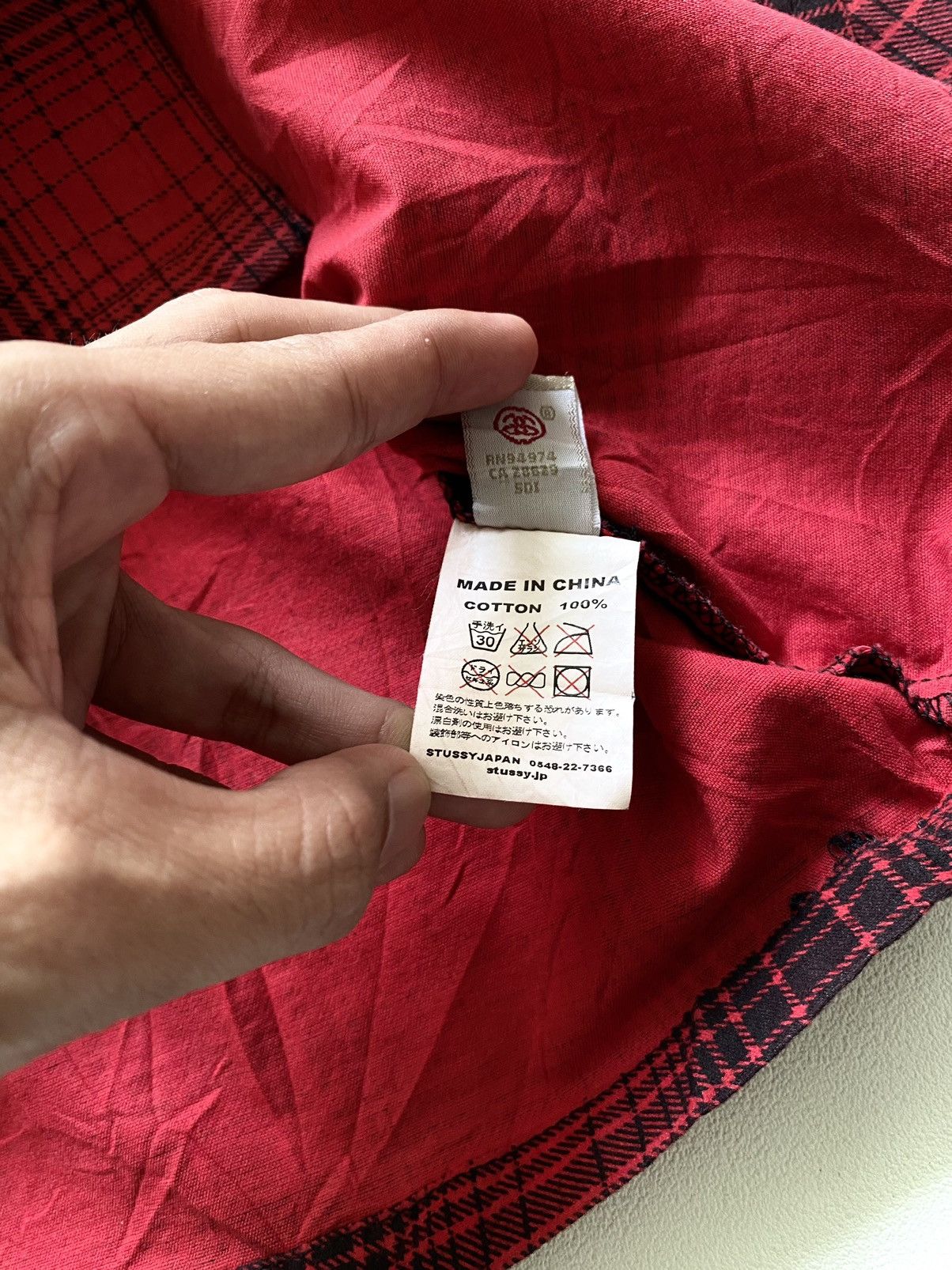 Stussy STUSSY Plaid Shirt Double Pocket Size US L / EU 52-54 / 3 - 6 Thumbnail