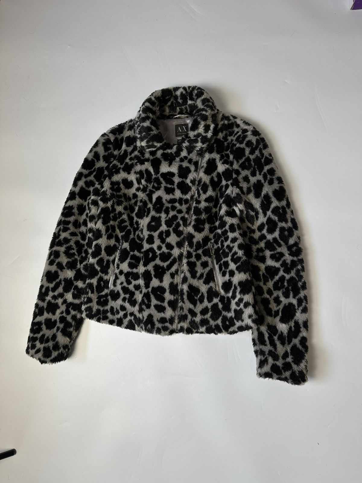 Armani Exchange Fur jacket Armani Exchange vintage Size M / US 6-8 / IT 42-44 - 4 Thumbnail