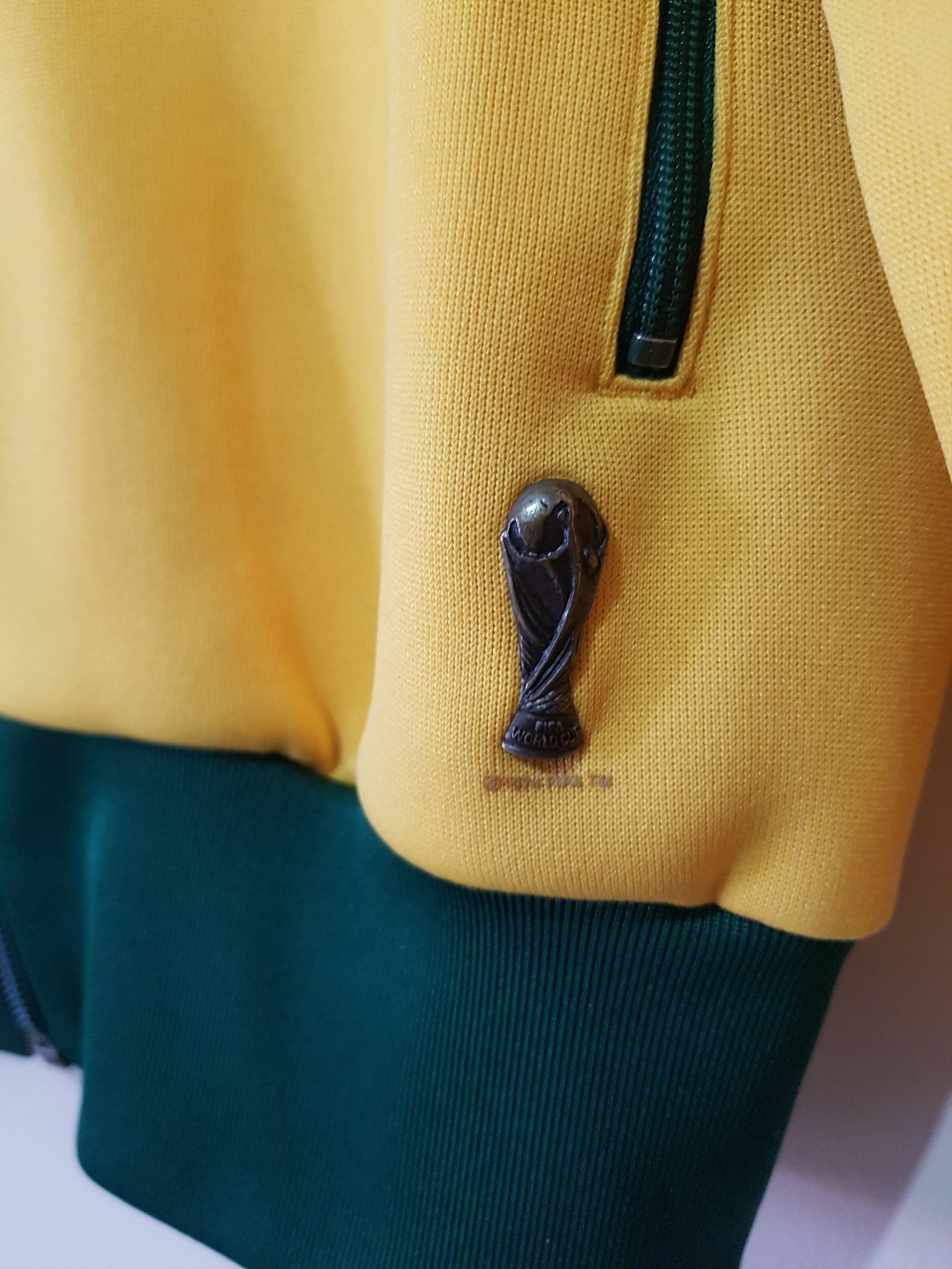 Adidas adidas Brazil World Cup 1974 Track Top Jacket Retro Vintage Size US S / EU 44-46 / 1 - 3 Thumbnail