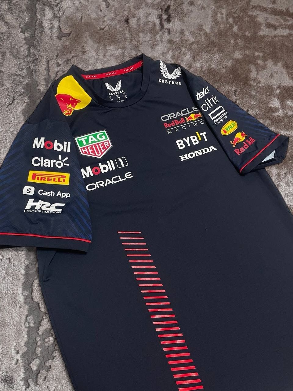 Red Bull Castore Red Bull Racing F1 Team Verstappen Racing T-Shirt Size US M / EU 48-50 / 2 - 3 Thumbnail