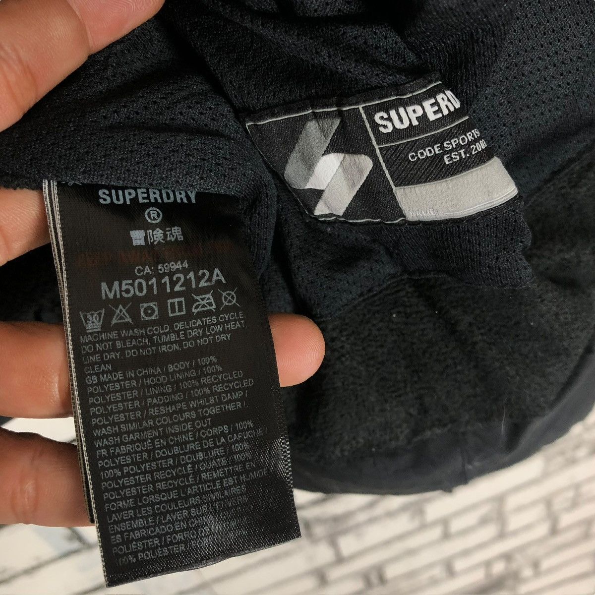 Superdry Vintage Superdry Hooded Puffer Down Jacket - Japanese Brand Size US M / EU 48-50 / 2 - 12 Thumbnail