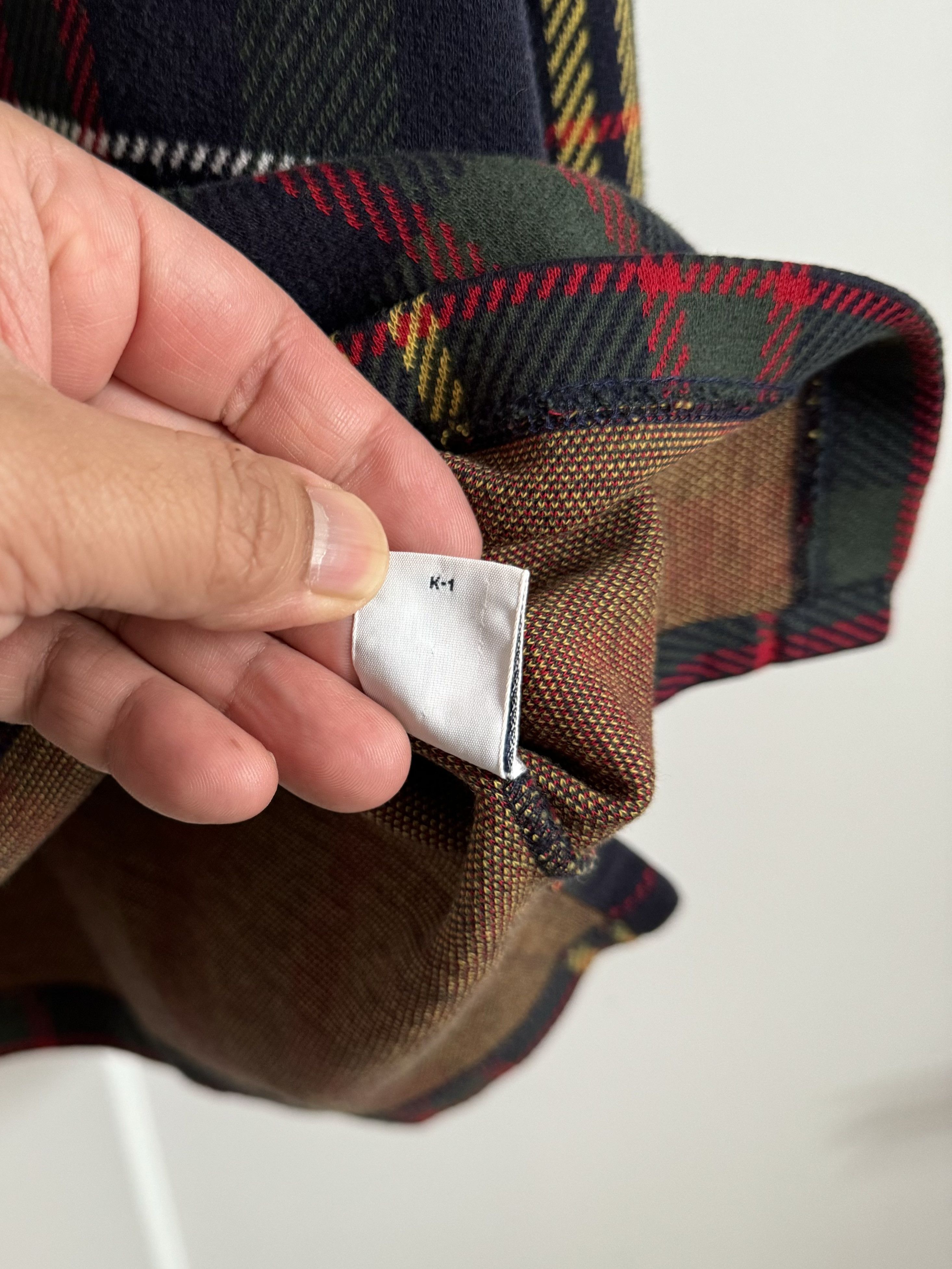 Polo Ralph Lauren Vintage Polo Ralph Lauren Plaid Rugby Shirt. Size Large. Size US L / EU 52-54 / 3 - 6 Thumbnail