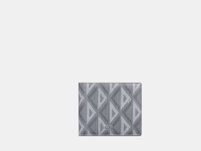 Dior o1w1db10325 2ESBH Size: OS / Bifold Wallet in Grey Size ONE SIZE - 1 Thumbnail