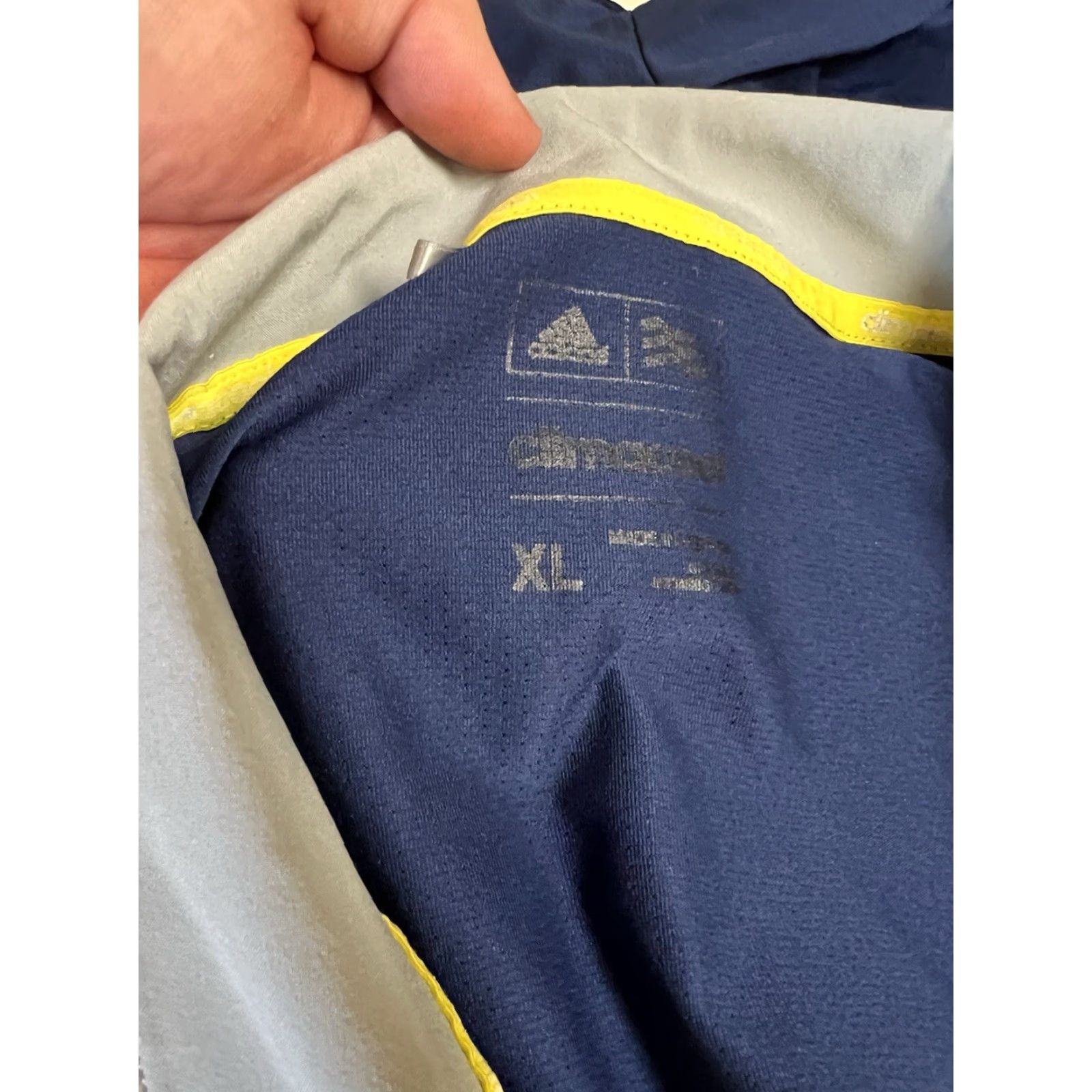 Adidas adidas Mens XL Polo Shirt Blue Pebble Beach Golf Academy Polo Shirt Size US XL / EU 56 / 4 - 5 Thumbnail