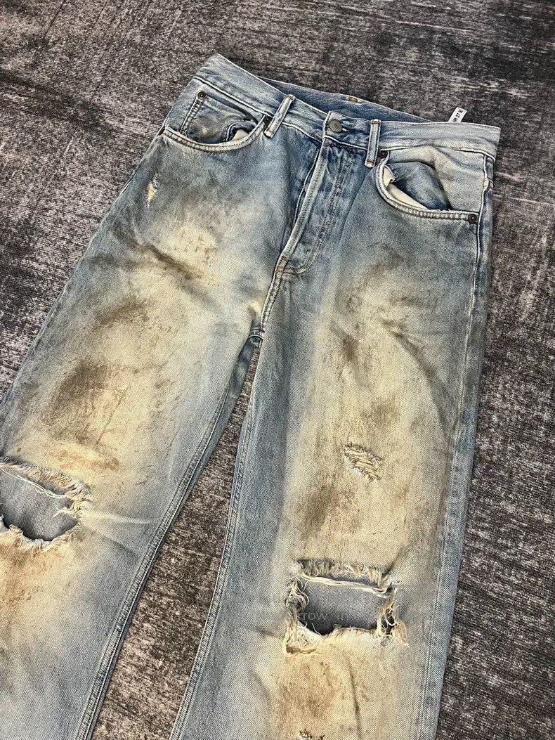 Acne Studios Acne Studios Ripped effect details cotton denim jeans Size 30" / US 8 / IT 44 - 2 Thumbnail